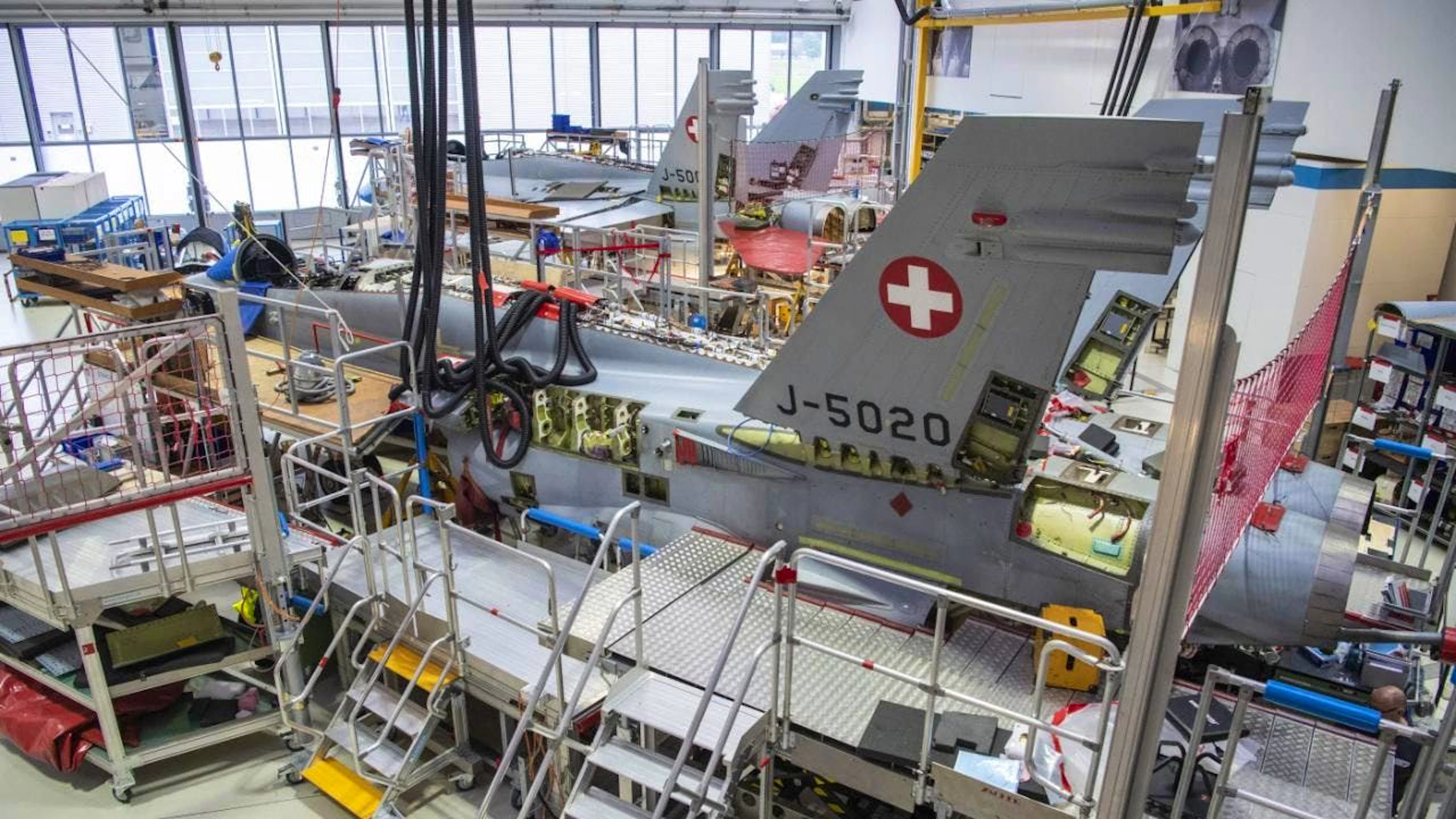 C'est sur le site de Ruag à Emmen que seront assemblés quatre F-35A (photo d'illustration).