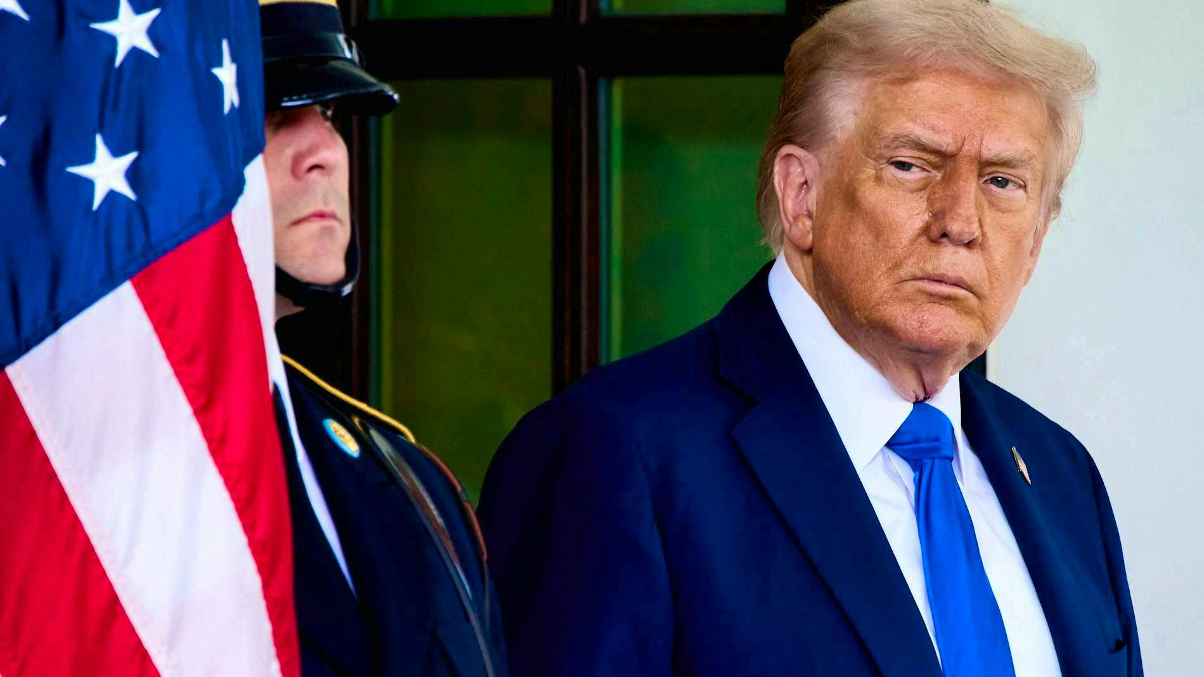 Le président américain Donald Trump ne fait actuellement pas figure de souverain en politique intérieure.