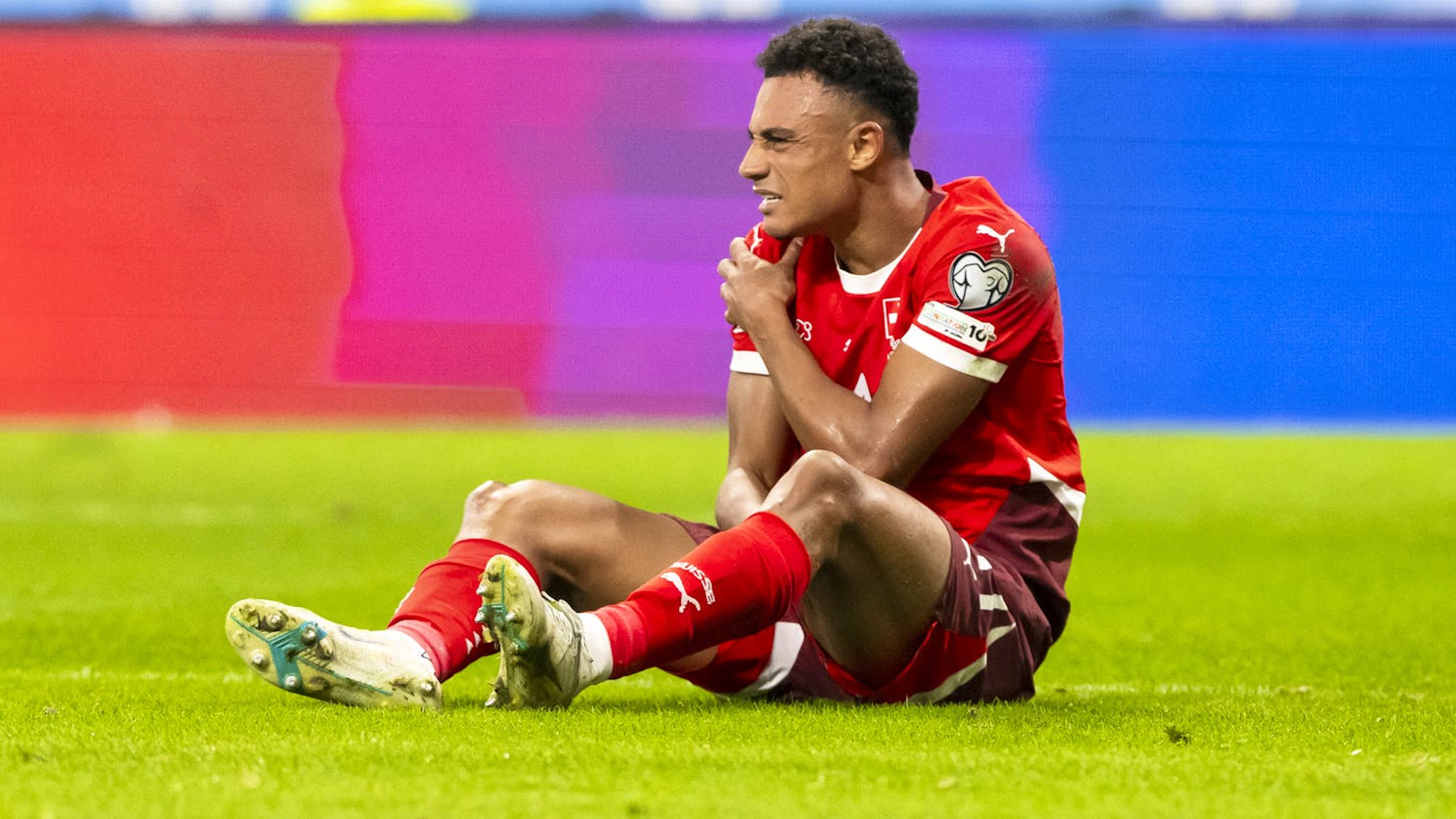 Dan Ndoye et les Suisses rentrent «frustrés» de Slovénie, mais excités à l'idée de finir le travail à Genève.