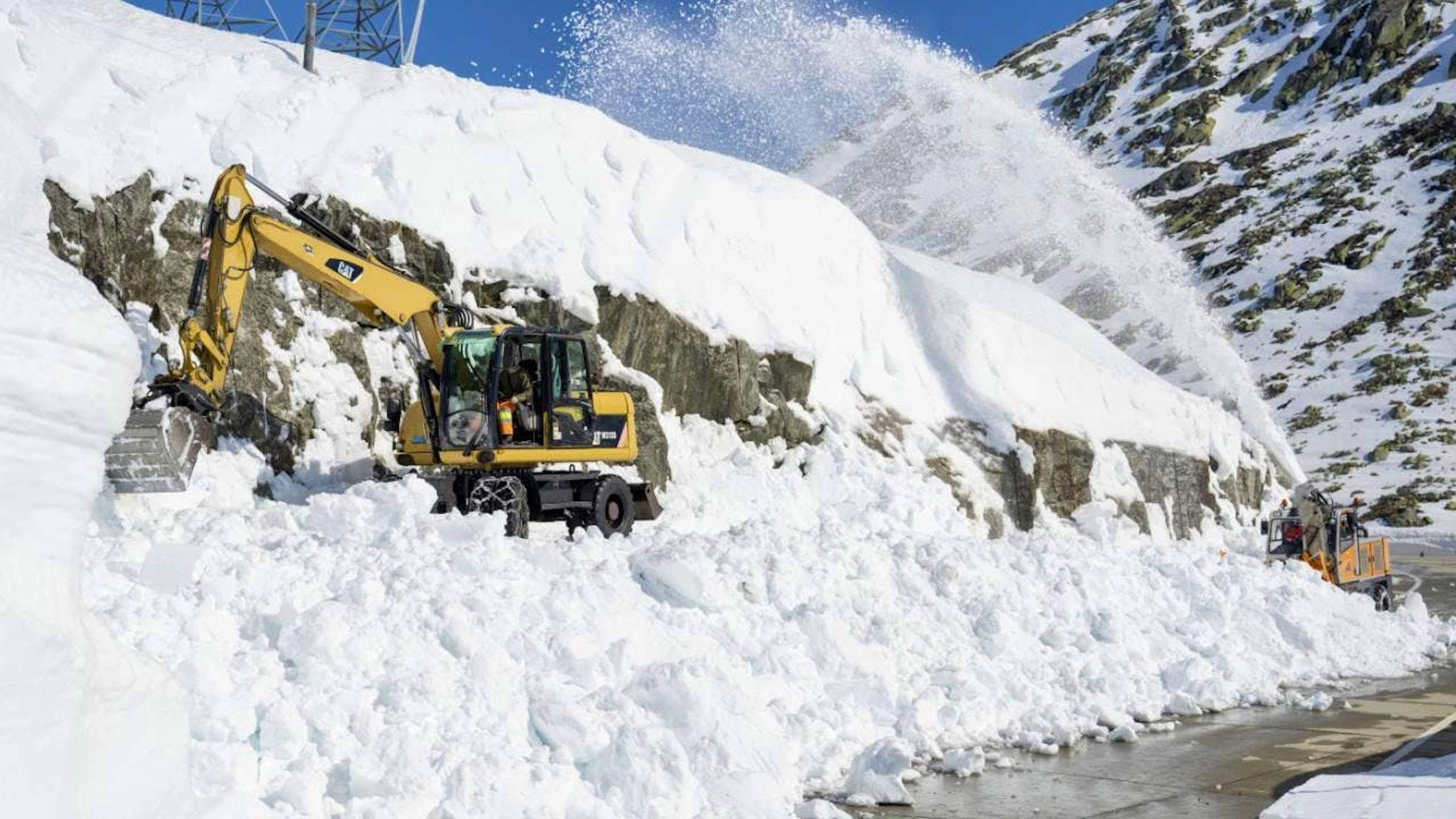 La couche de neige dans les Alpes suisses s'est réduite jusqu'à 8 centimètres chaque dizaine d'années ces derniers 60 ans (Archives).