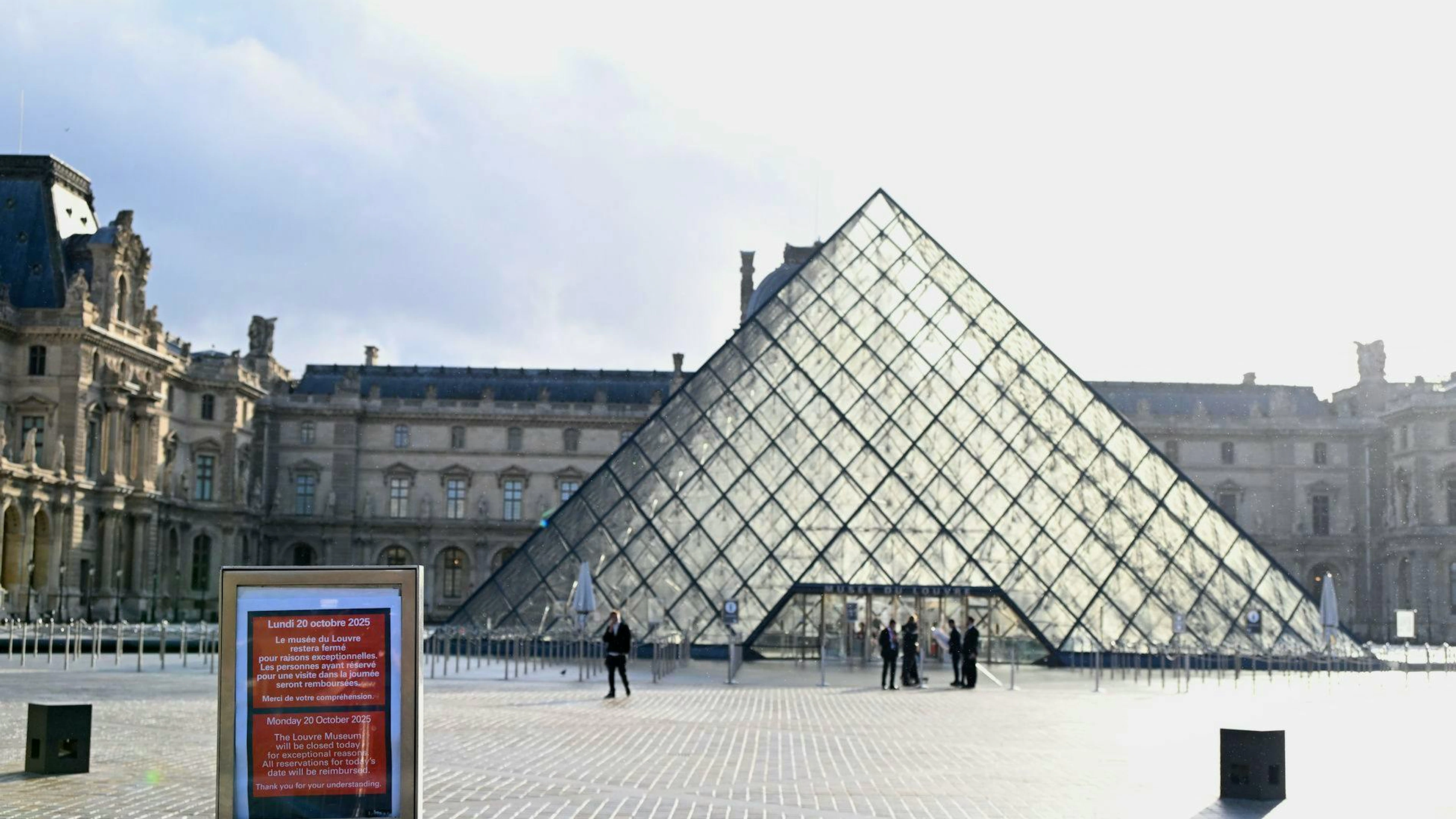Il museo è ancora chiuso.