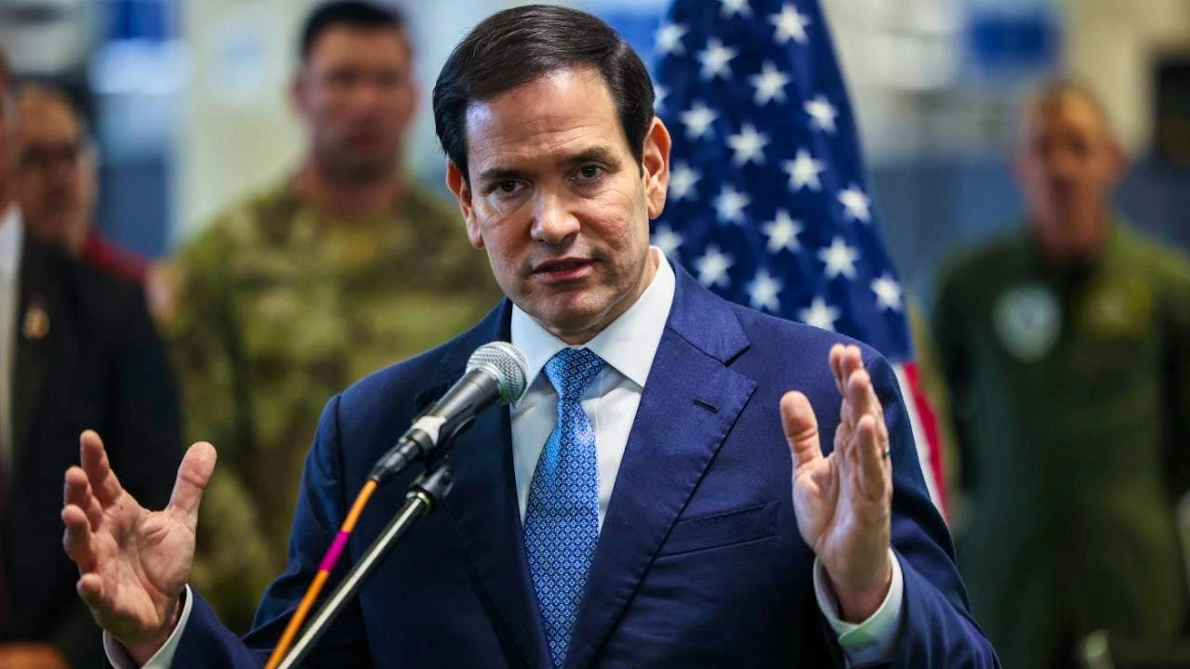 ''L'Unrwa non potrà svolgere alcun ruolo nella Striscia di Gaza'', ha tra l'altro dichiarato Marco Rubio definendo l'Agenzia delle Nazioni Unite che si occupa dei rifugiati palestinesi una ''sussidiaria di Hamas''.