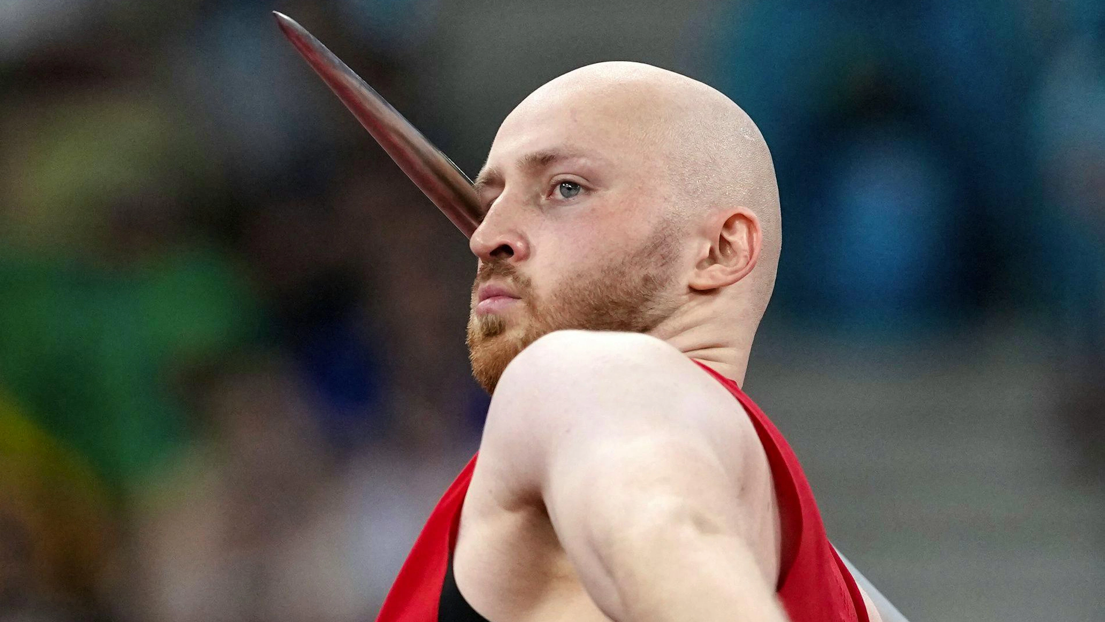 Simon Wieland, de l'Université de Berne, a été distingué pour sa performance en javelot.