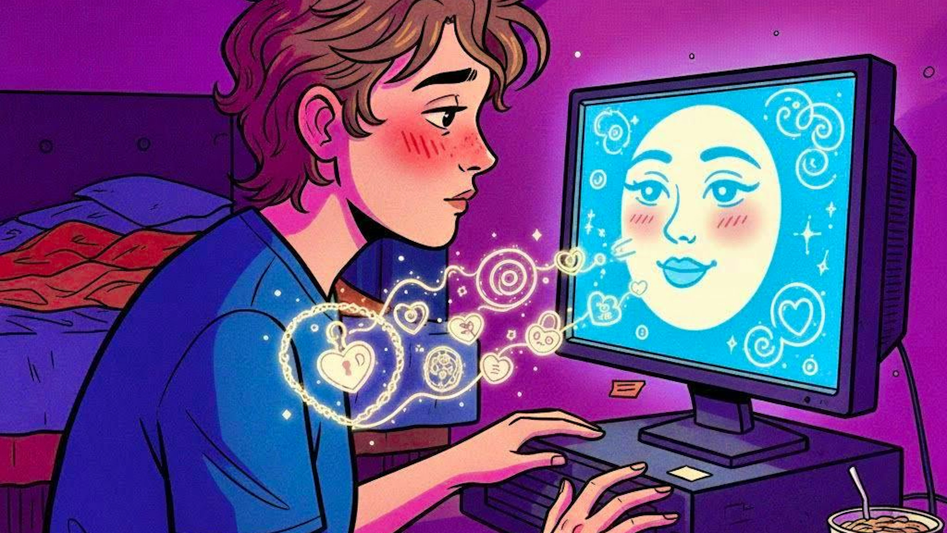 Le chat con l'intelligenza artificiale non sono così private come molti pensano.