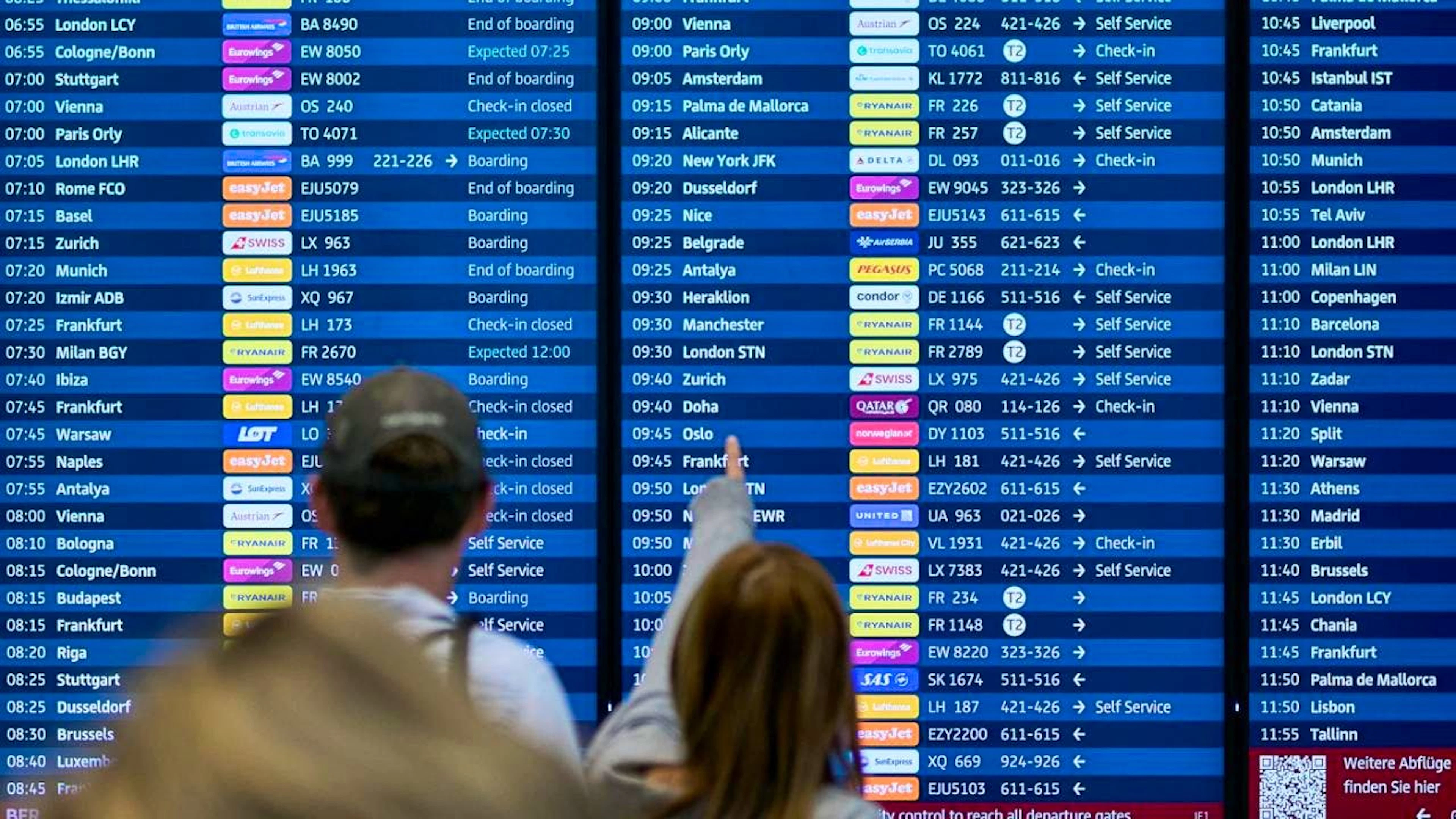 Les vols ont été suspendus près de deux heures à l'aéroport de Berlin (archives).