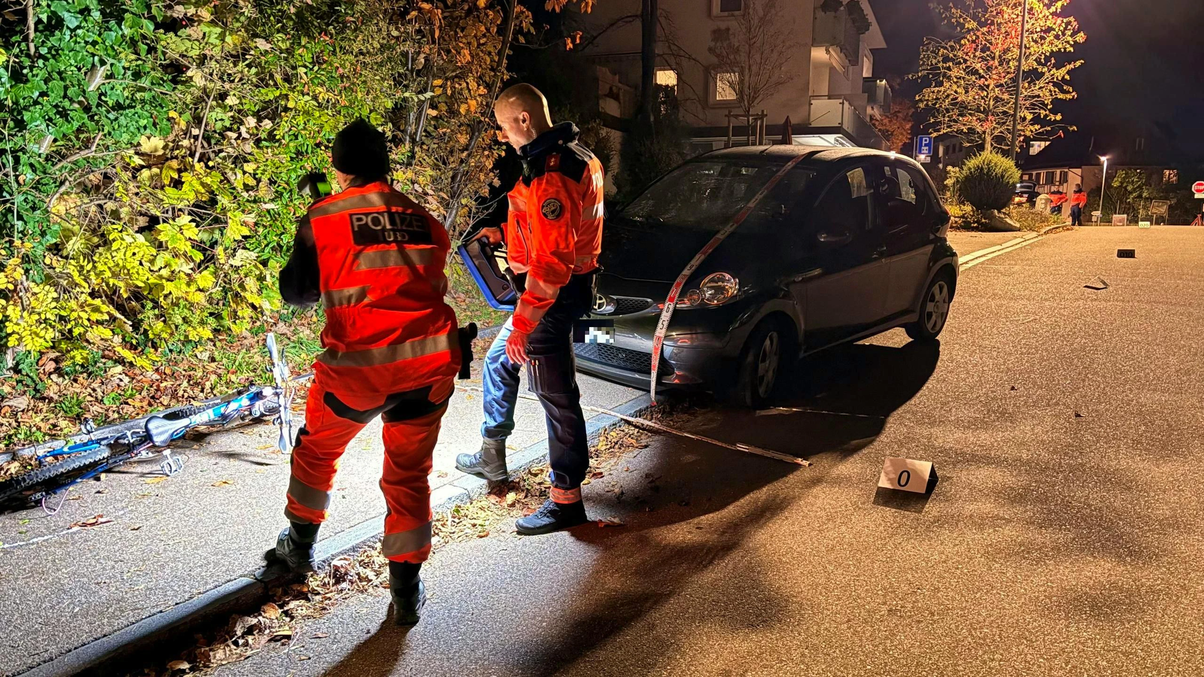 Die Polizei hat die Ermittlungen aufgenommen.