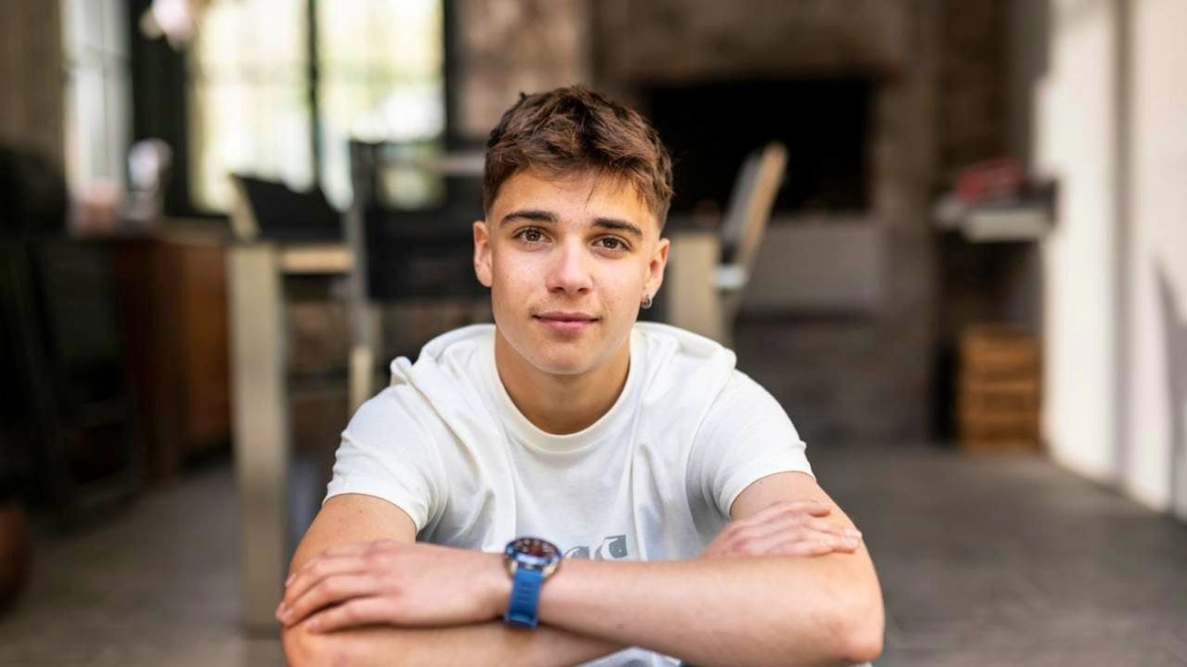 Das Schweizer Motorrad-Talent Noah Dettwiler im März 2024