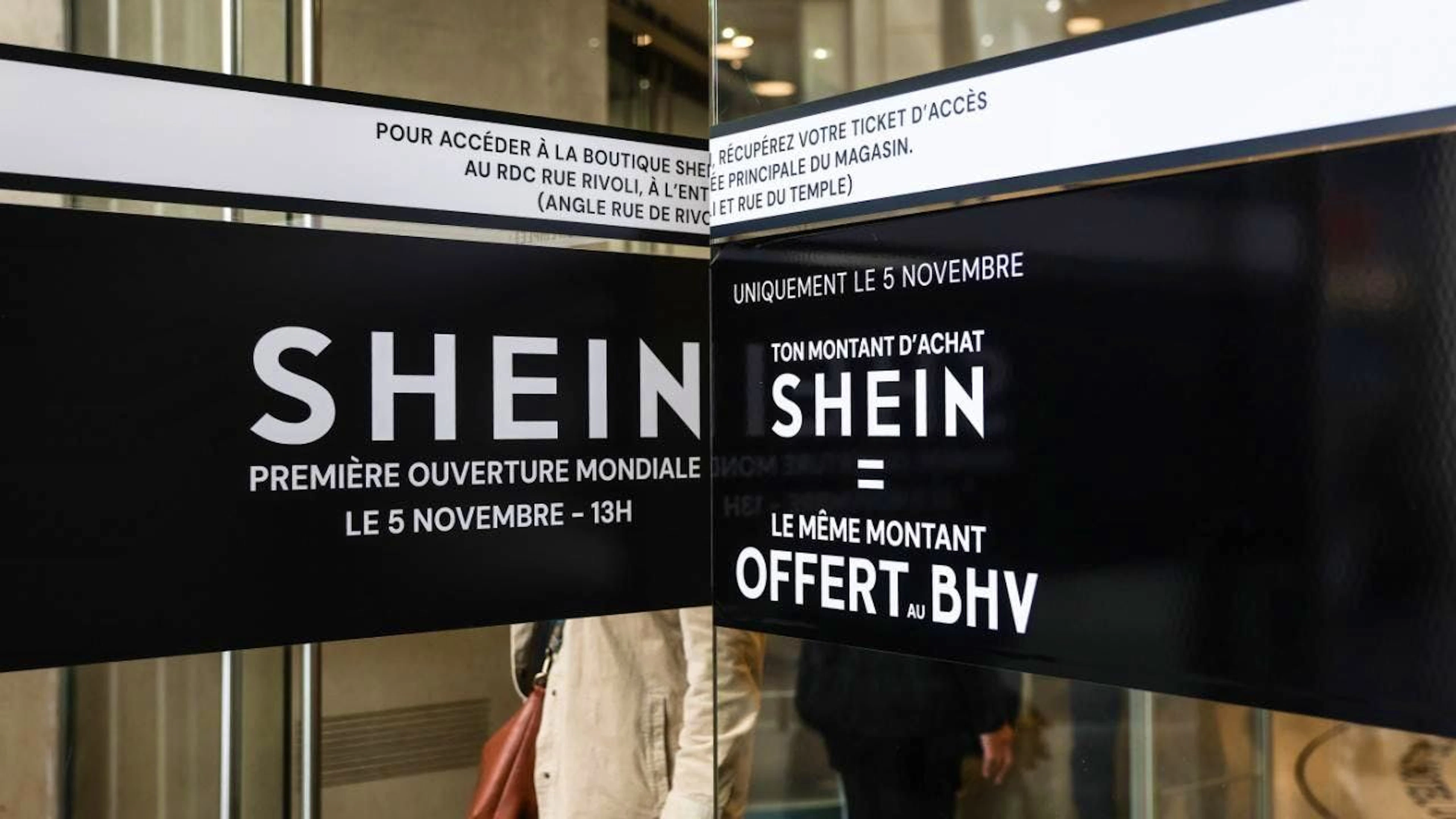 Die Billig-Onlineplattform Shein entgeht vorerst einer Seitensperre in Frankreich.