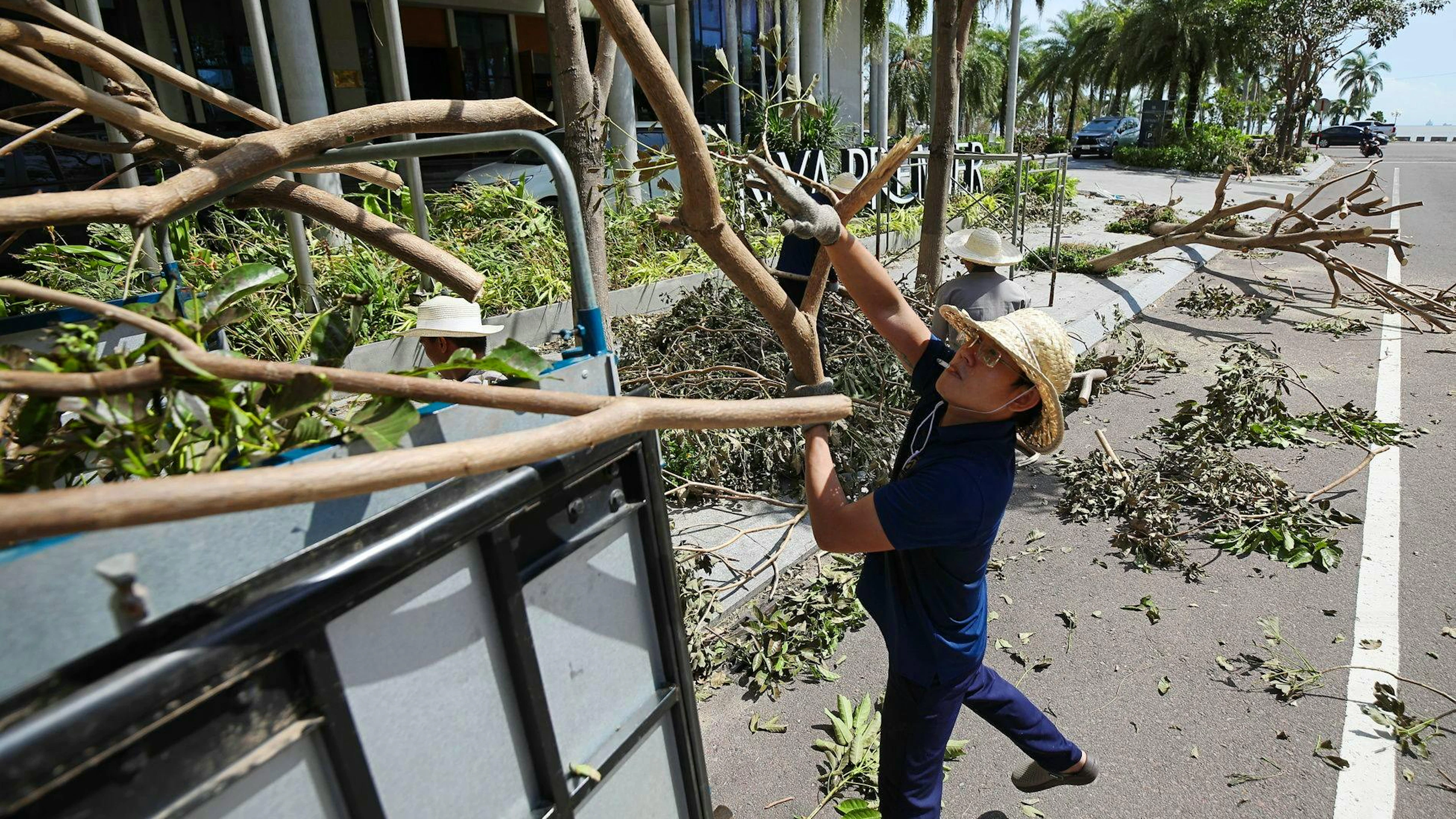 Le typhon frappera les Philippines quelques jours seulement après le passage de Kalmaegi, responsable d'au moins 204 (archives).