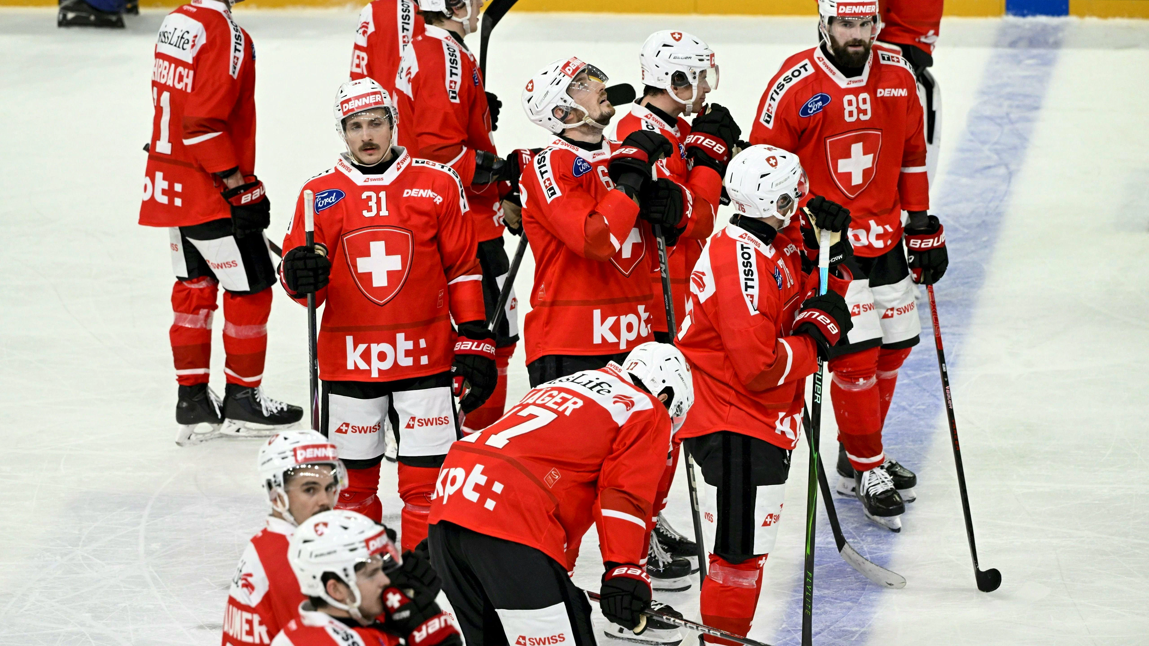L’équipe de Suisse balayée par la Suède à Tampere.