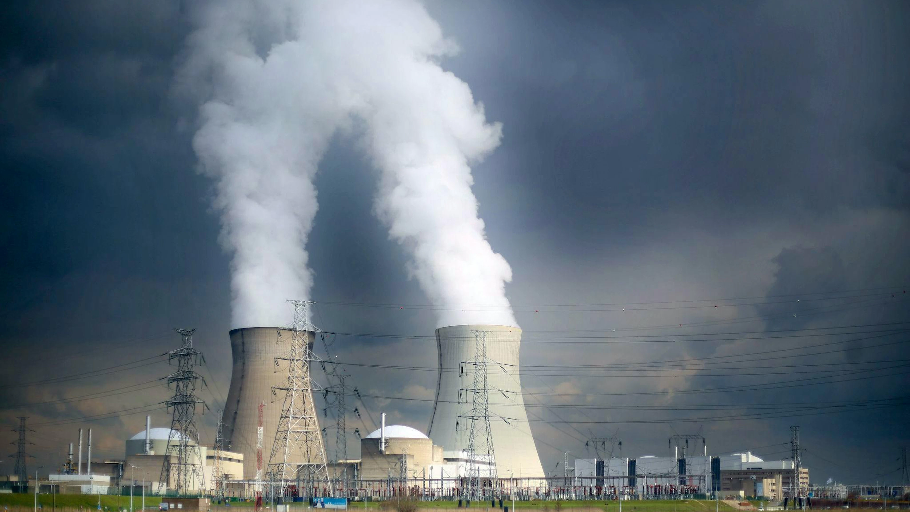 Drei Drohnen wurden über dem Kernkraftwerk Doel gesichtet. (Archivbild)