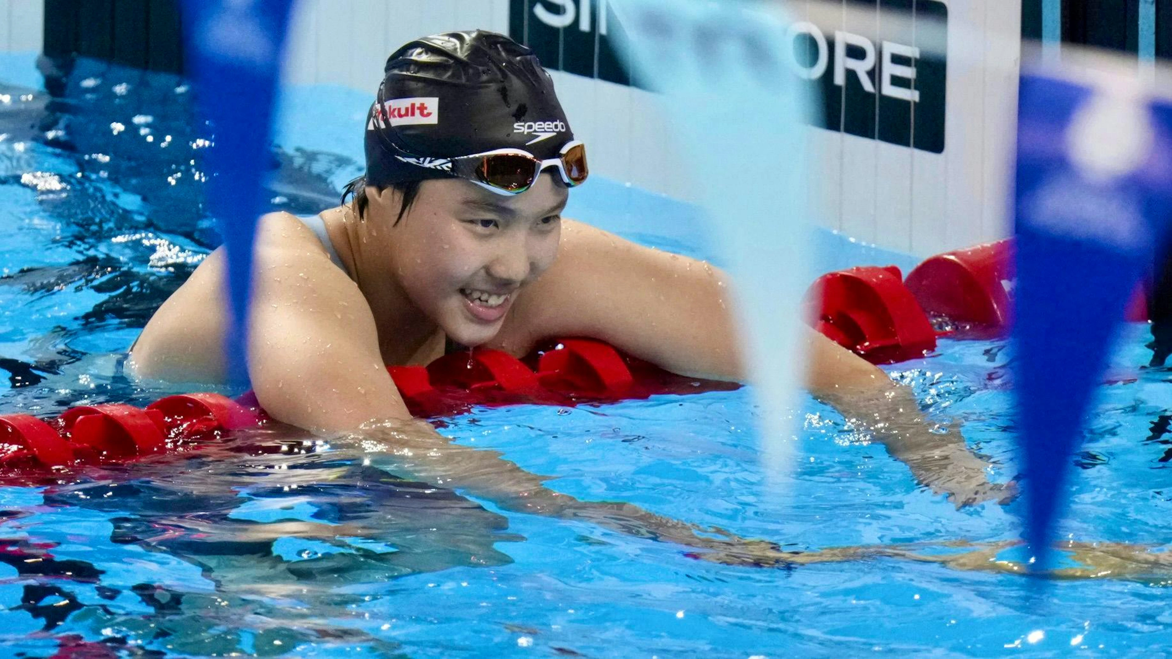 A 13 ans, Zidi Yu a battu le record d'Asie élite du 200 m 4 nages (archive).