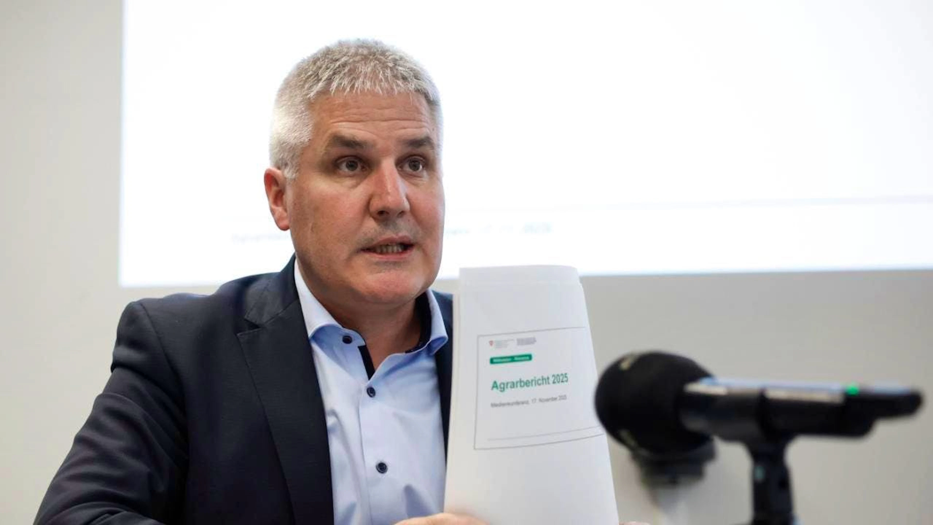 Il direttore dell'UFAG Christian Hofer