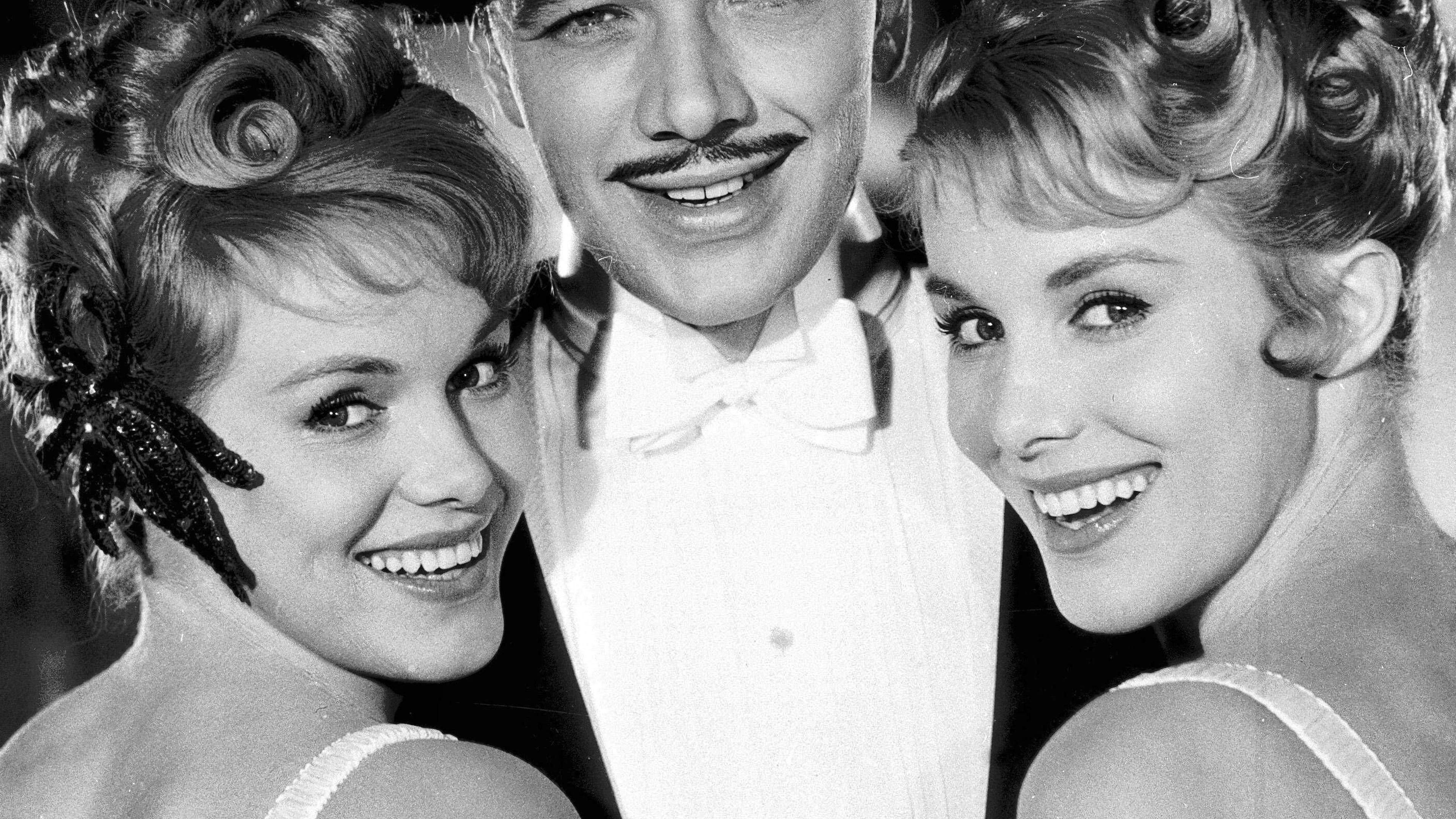 1957: "The Count of Luxembourg" with the Kessler twins and Gerhard Riedmann as the Count of Luxembourg. The twins played the dancers Fritzi and Franzi.