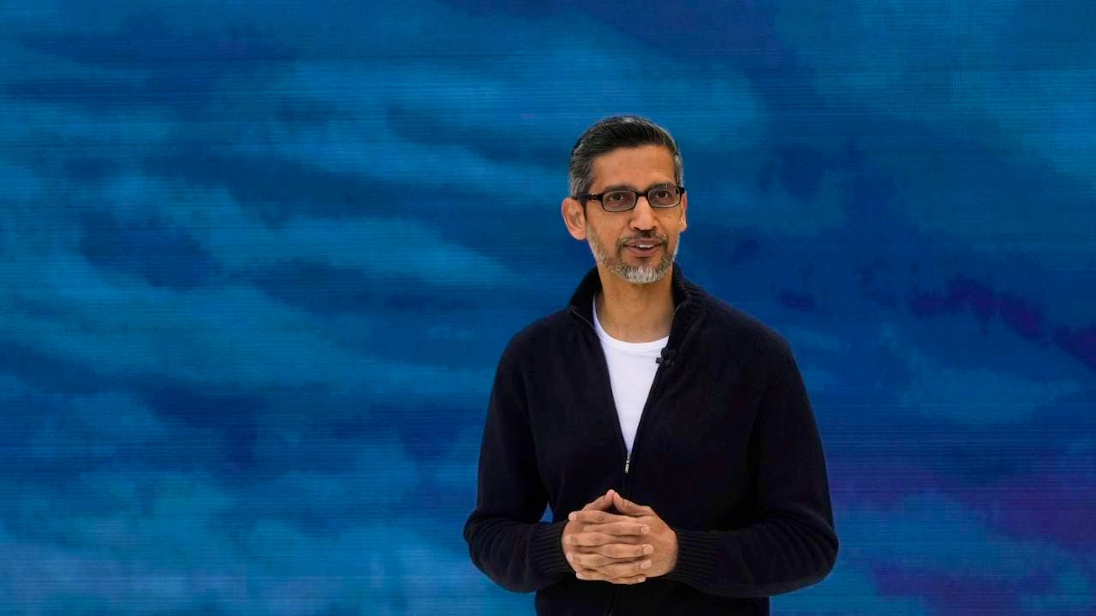 Bolla IA: "nessuno immune", dice Sundar Pichai, CEO di Alphabet, la holding che dal 2015 controlla Google. (nella foto d'archivio)