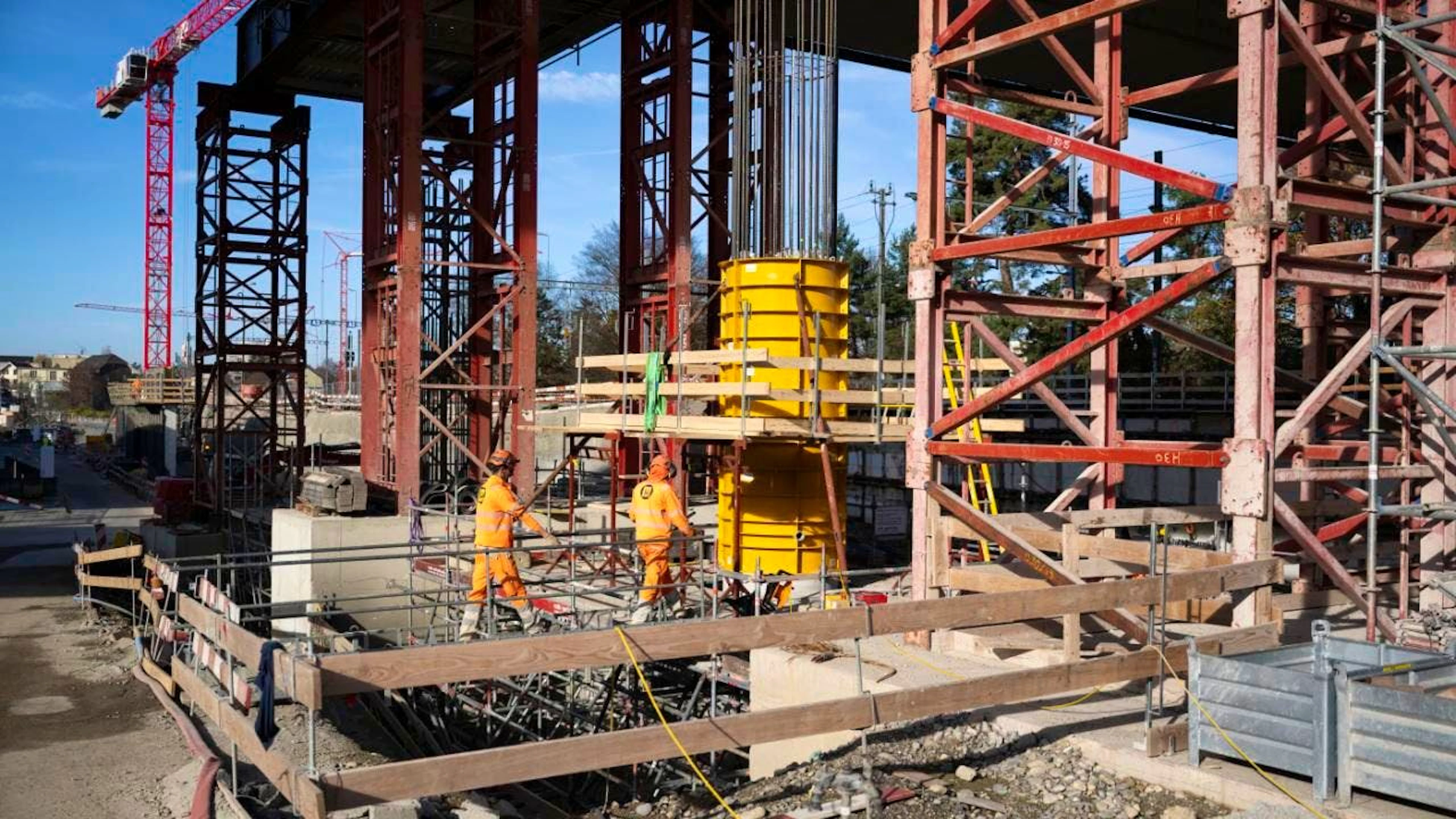 Weko untersucht Bausektor im Kanton Jura wegen möglicher Absprachen (Symbolbild)