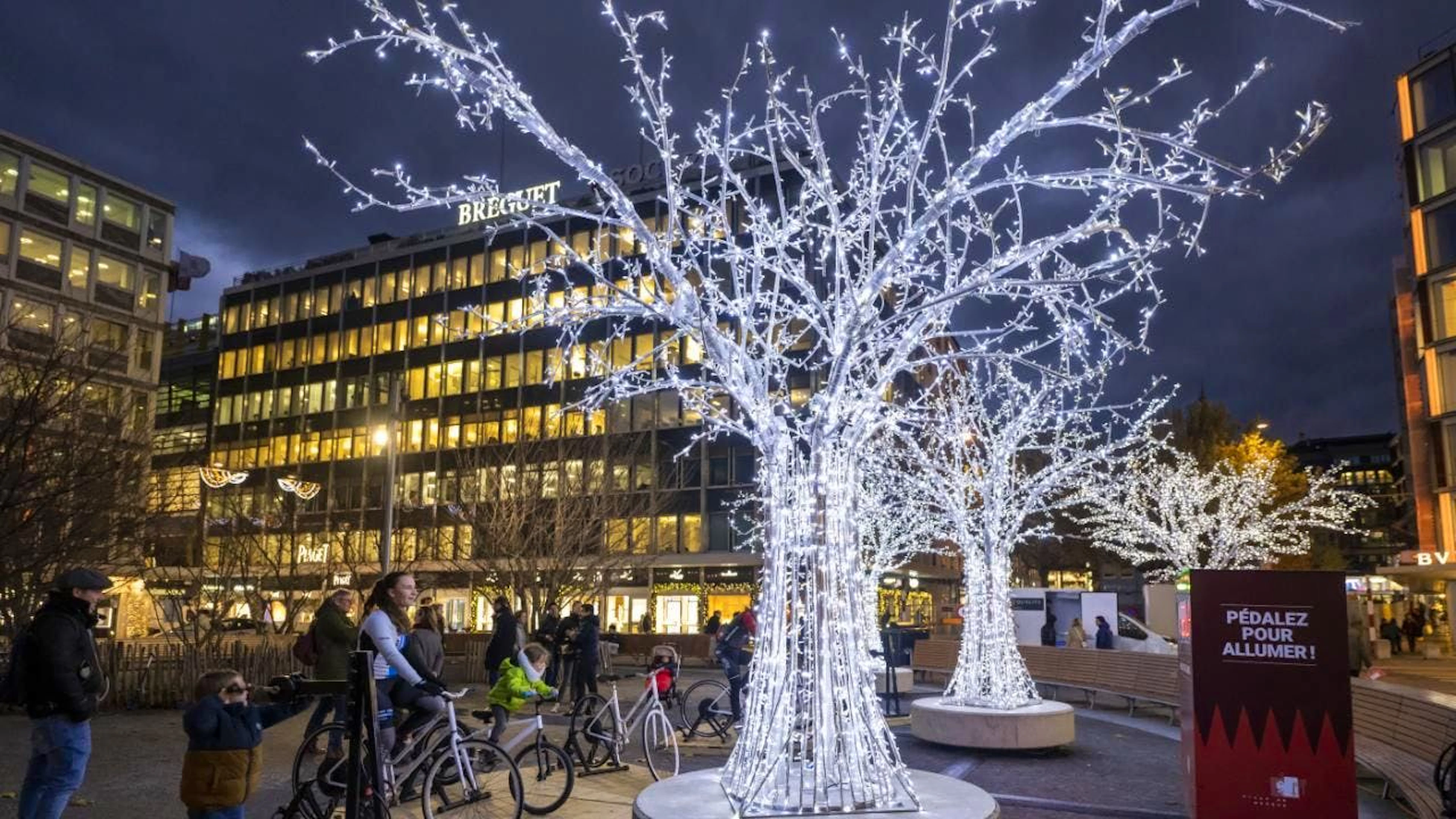 A Genève, les illuminations de Noël seront allumées dès jeudi soir (archives).