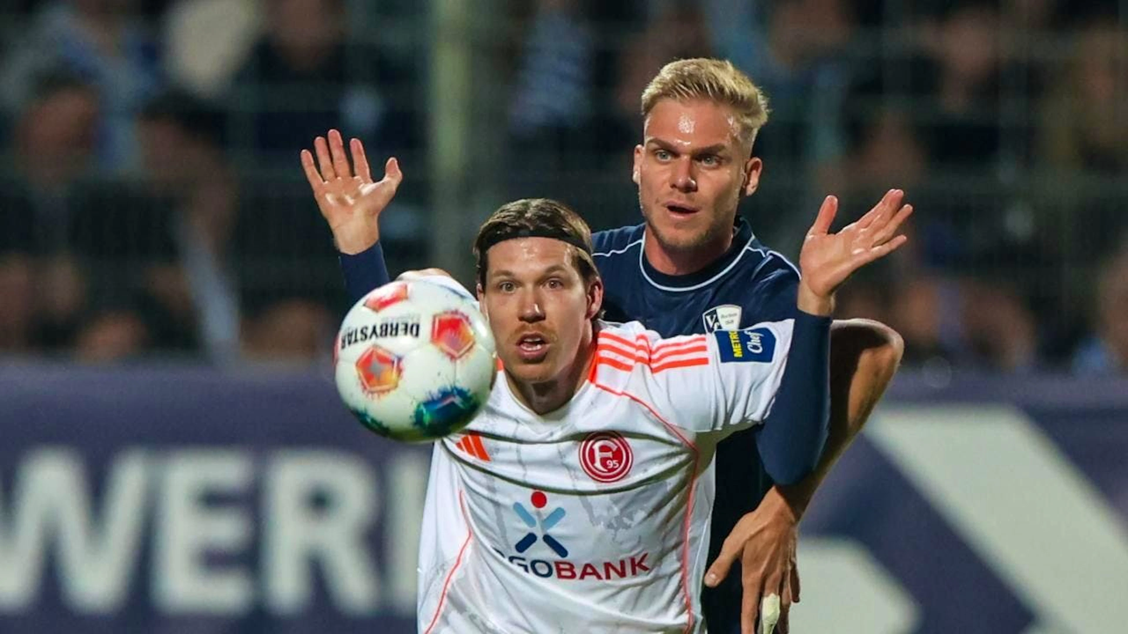 Matchwinner: Cedric Itten trifft für Fortuna Düsseldorf doppelt.