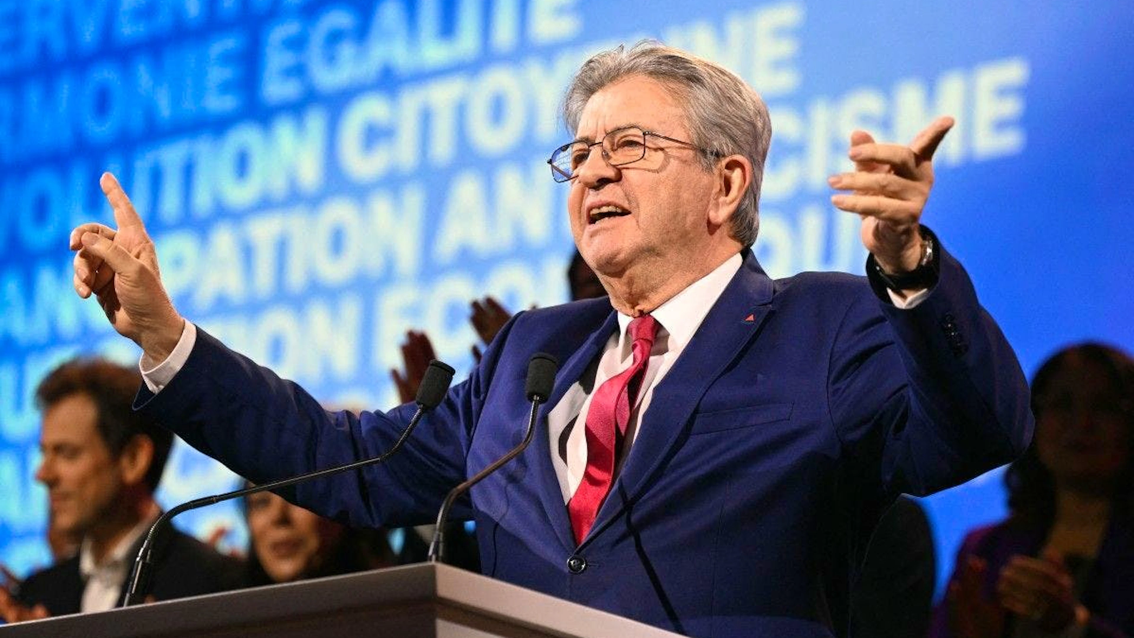 Lors d'un discours plutôt théorique, Jean-Luc Mélenchon a une nouvelle fois fait l'éloge de son concept de «Nouvelle France», une société plus urbaine et plus métissée.