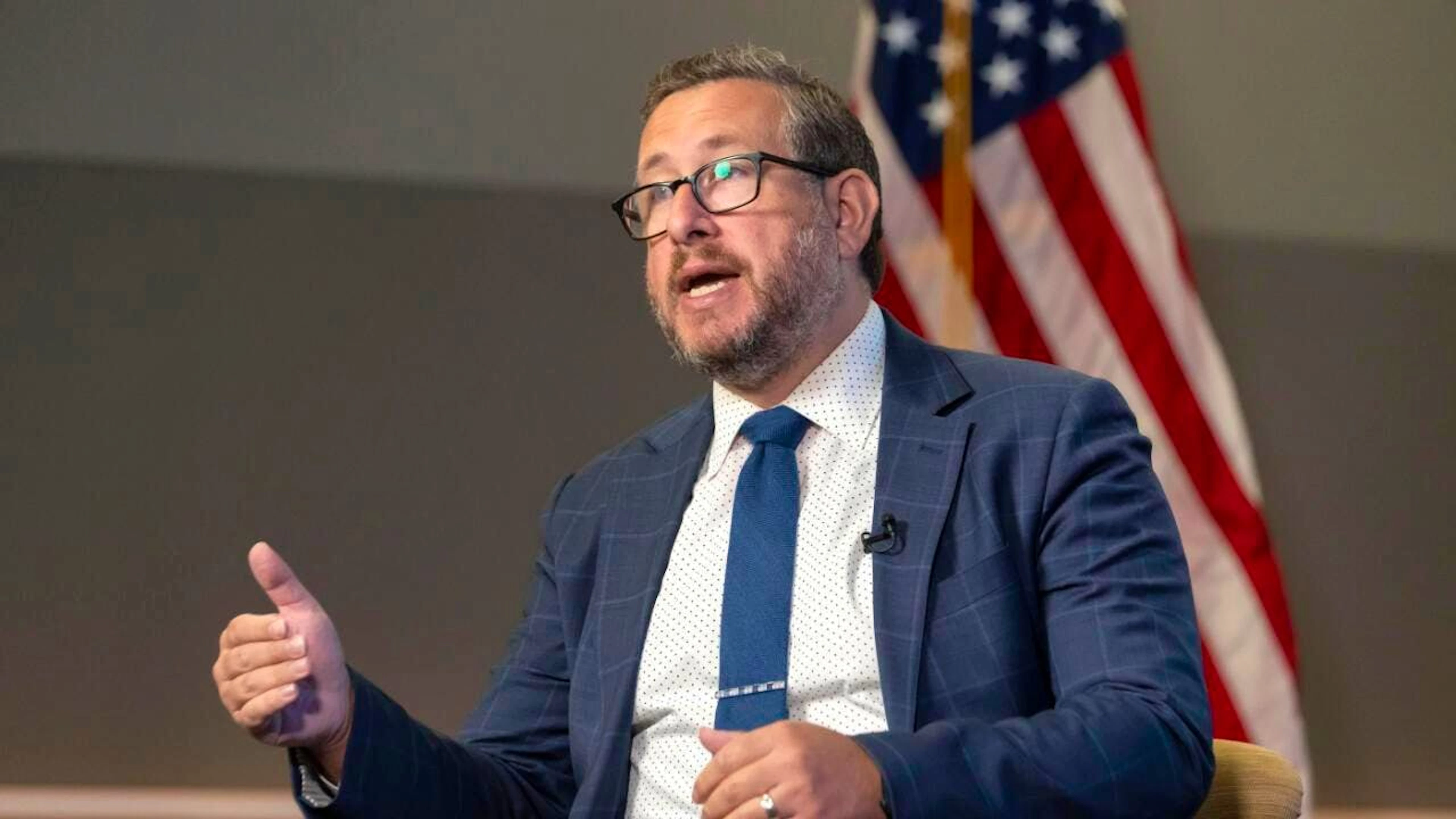 Les Etats-Unis vont réexaminer l'ensemble des "cartes vertes" de résidents permanents. L'annonce a été faite par Joseph Edlow, le patron de l'USCIS (archives).