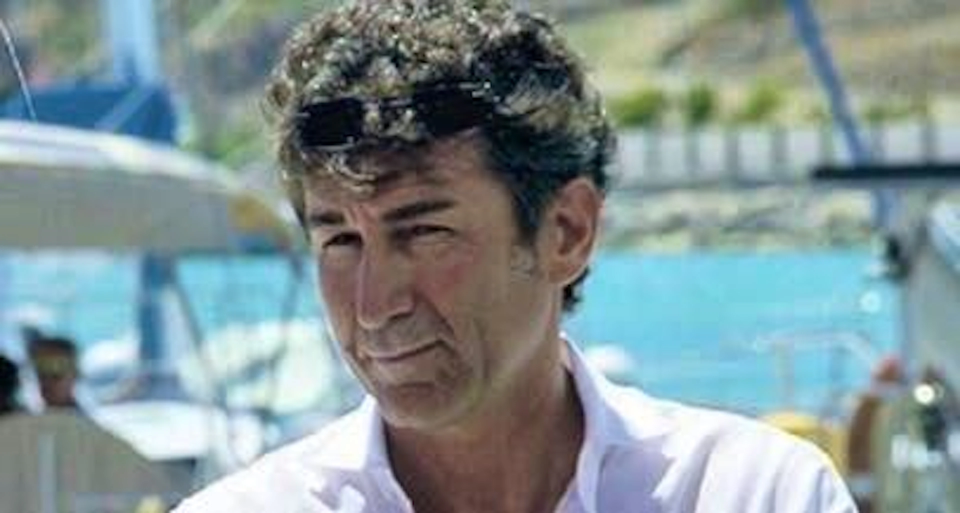 Andrea Pignataro in a rare photo.