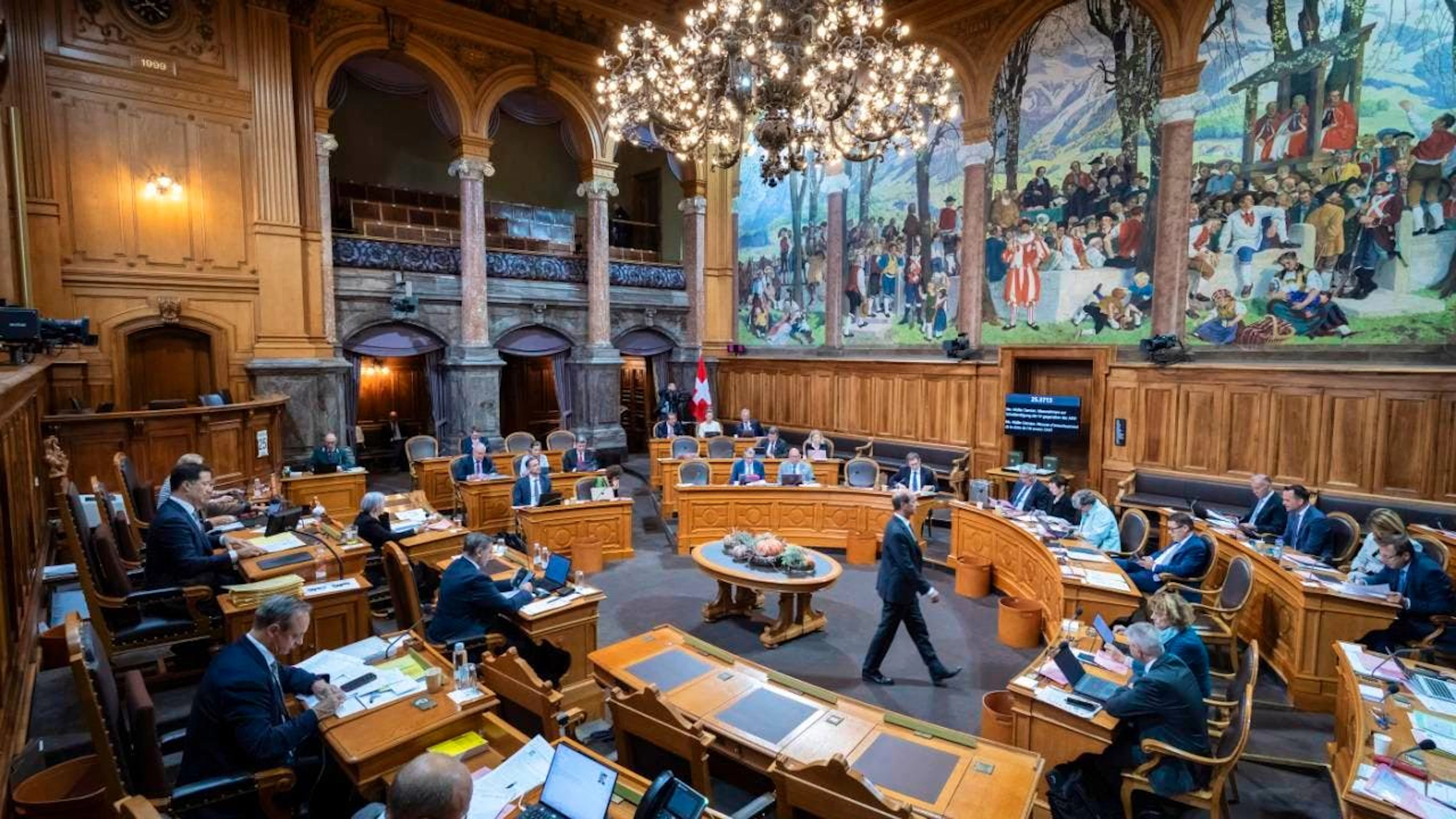 I "senatori" dedicheranno tutta la mattinata al preventivo 2026 della Confederazione