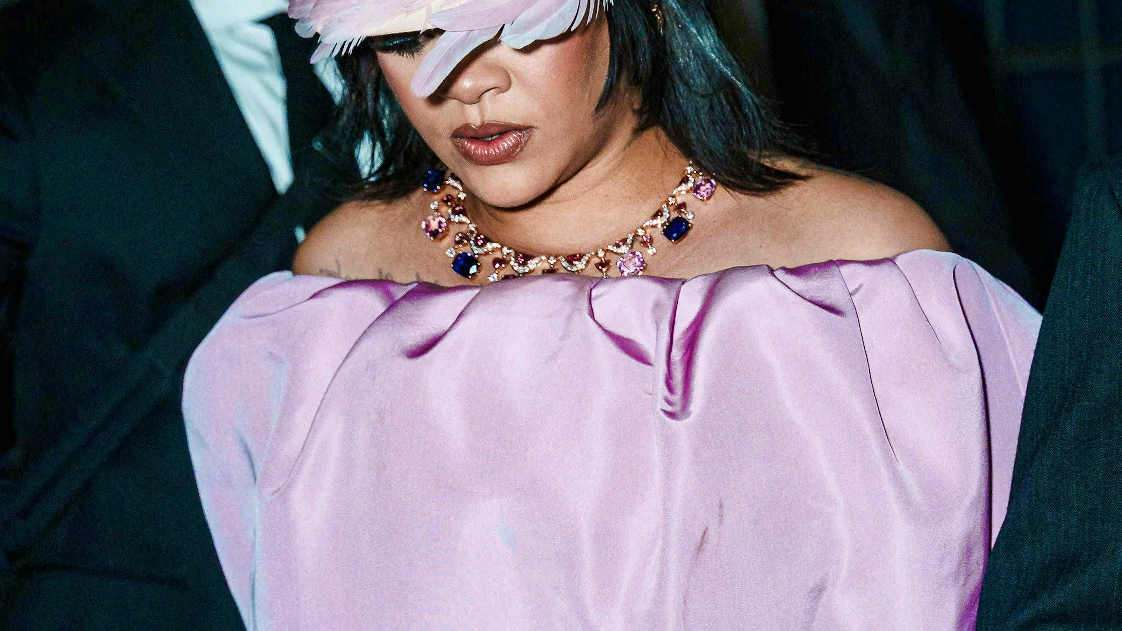 Rihanna and her partner ASAP Rocky made a surprise appearance at the Gotham Independent Film Awards in New York City.