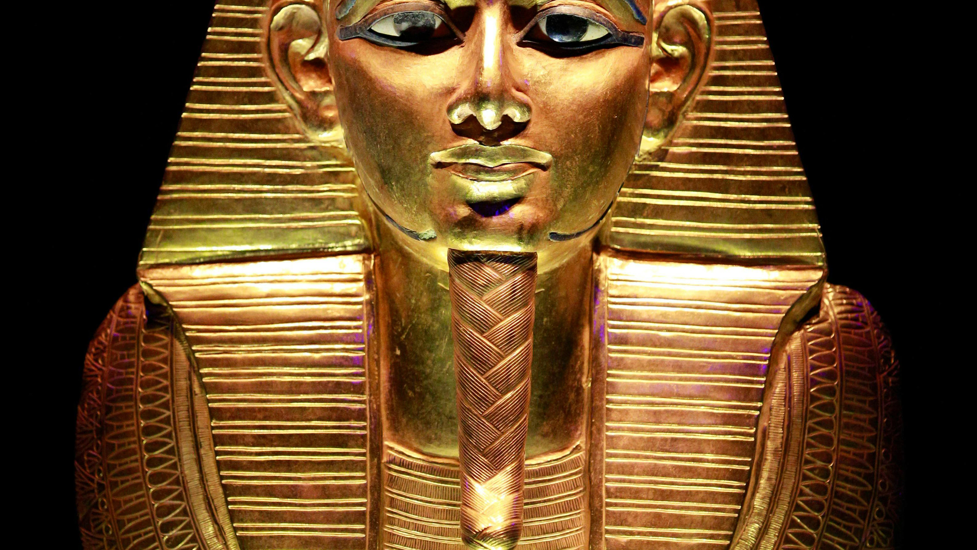 Die Goldmaske des Pharao Psusennes I.
