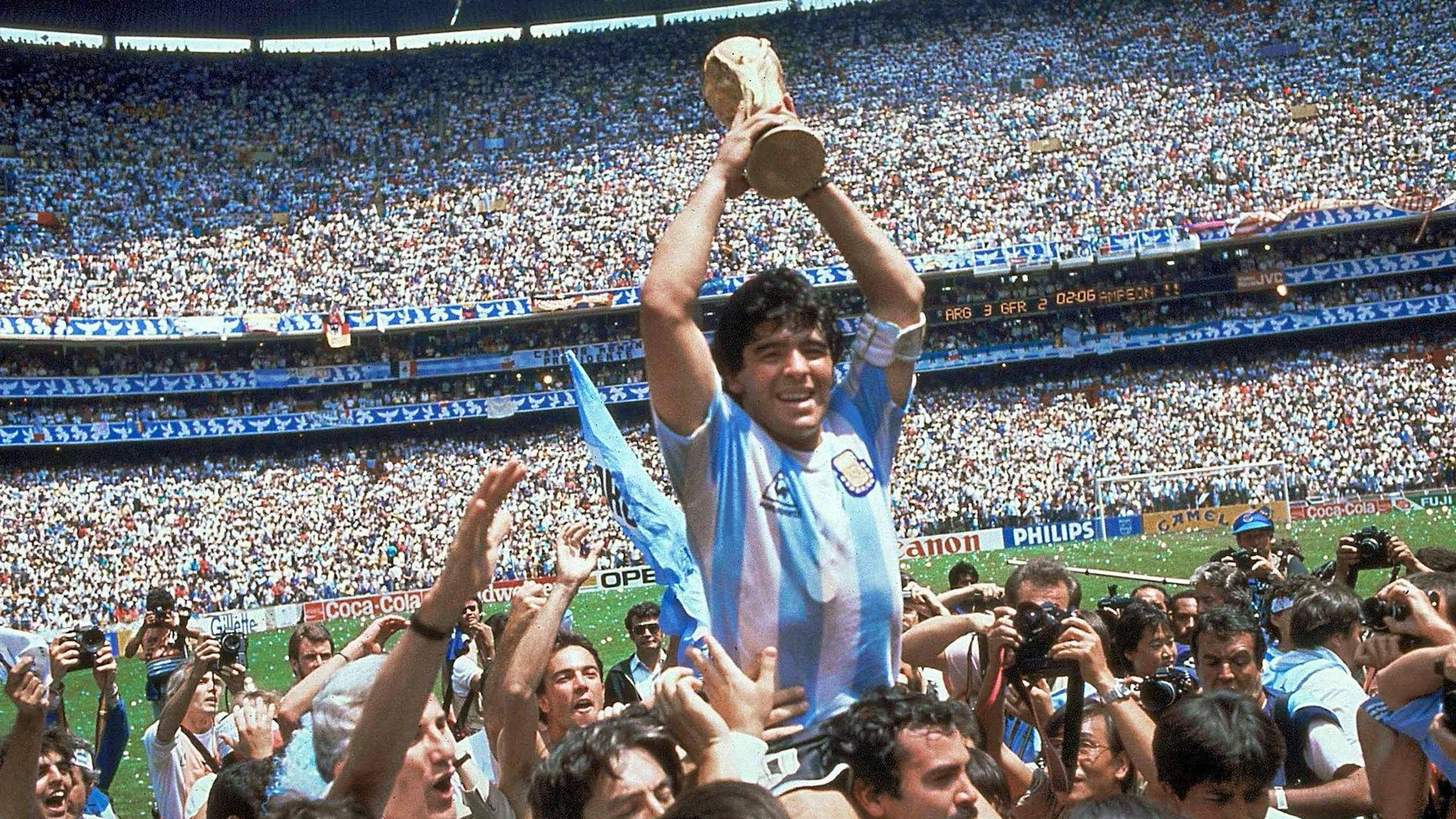 Am 29. Juni 1986 macht sich Diego Armando Maradona in Argentinien unsterblich.