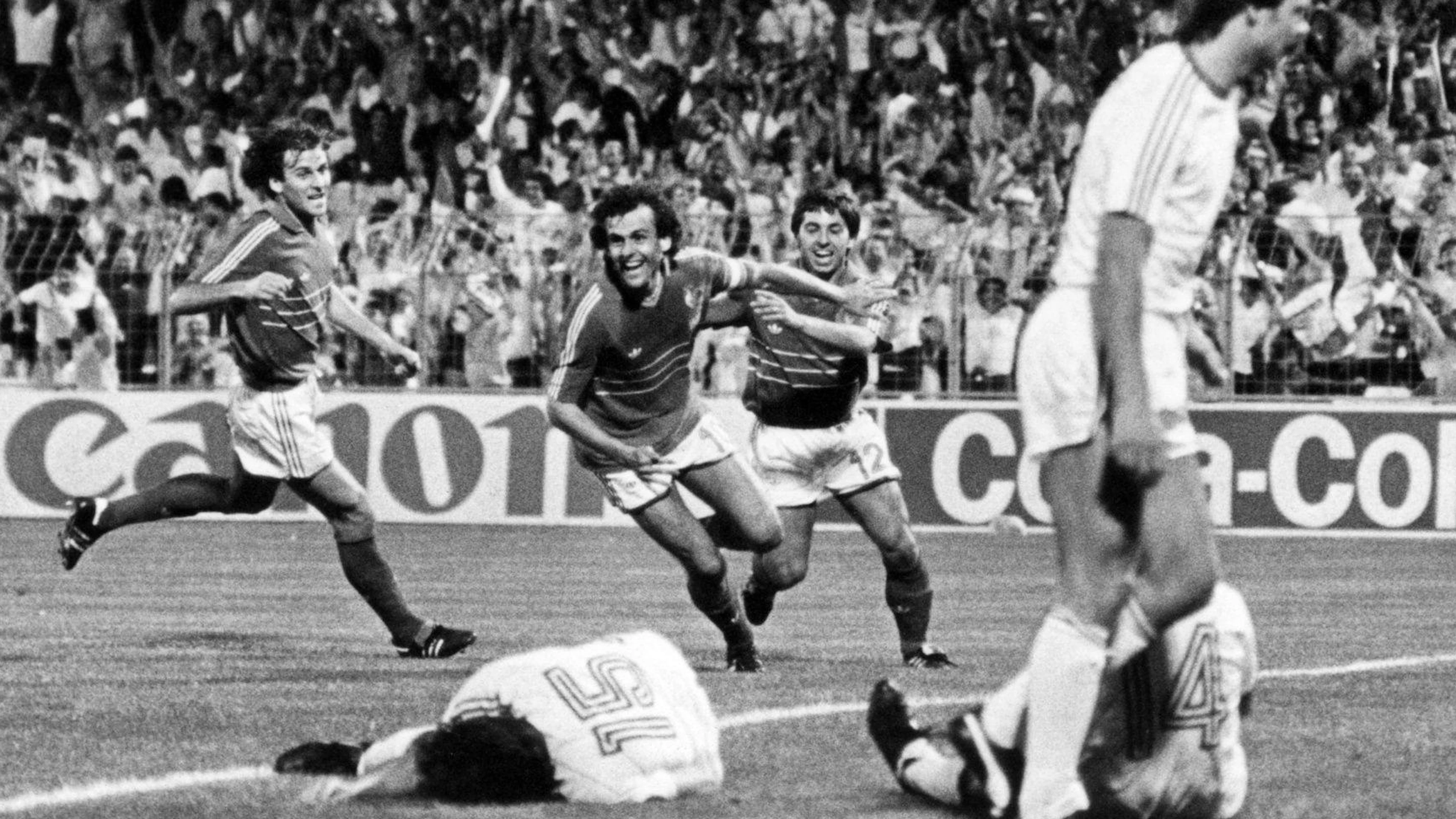 Der französische Spielmacher und Superstar Michel Platini.