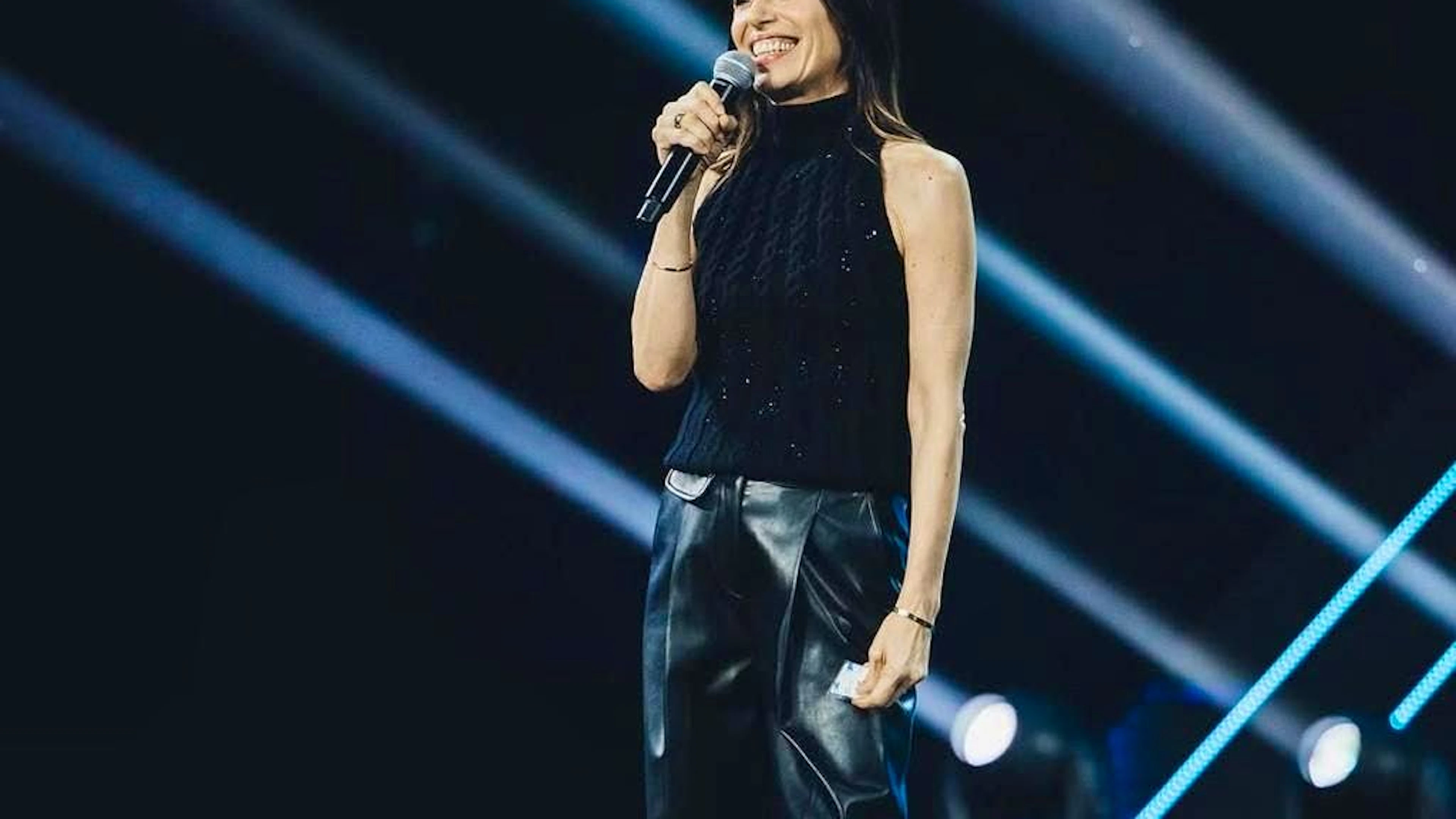 Giorgia torna a cantare live.