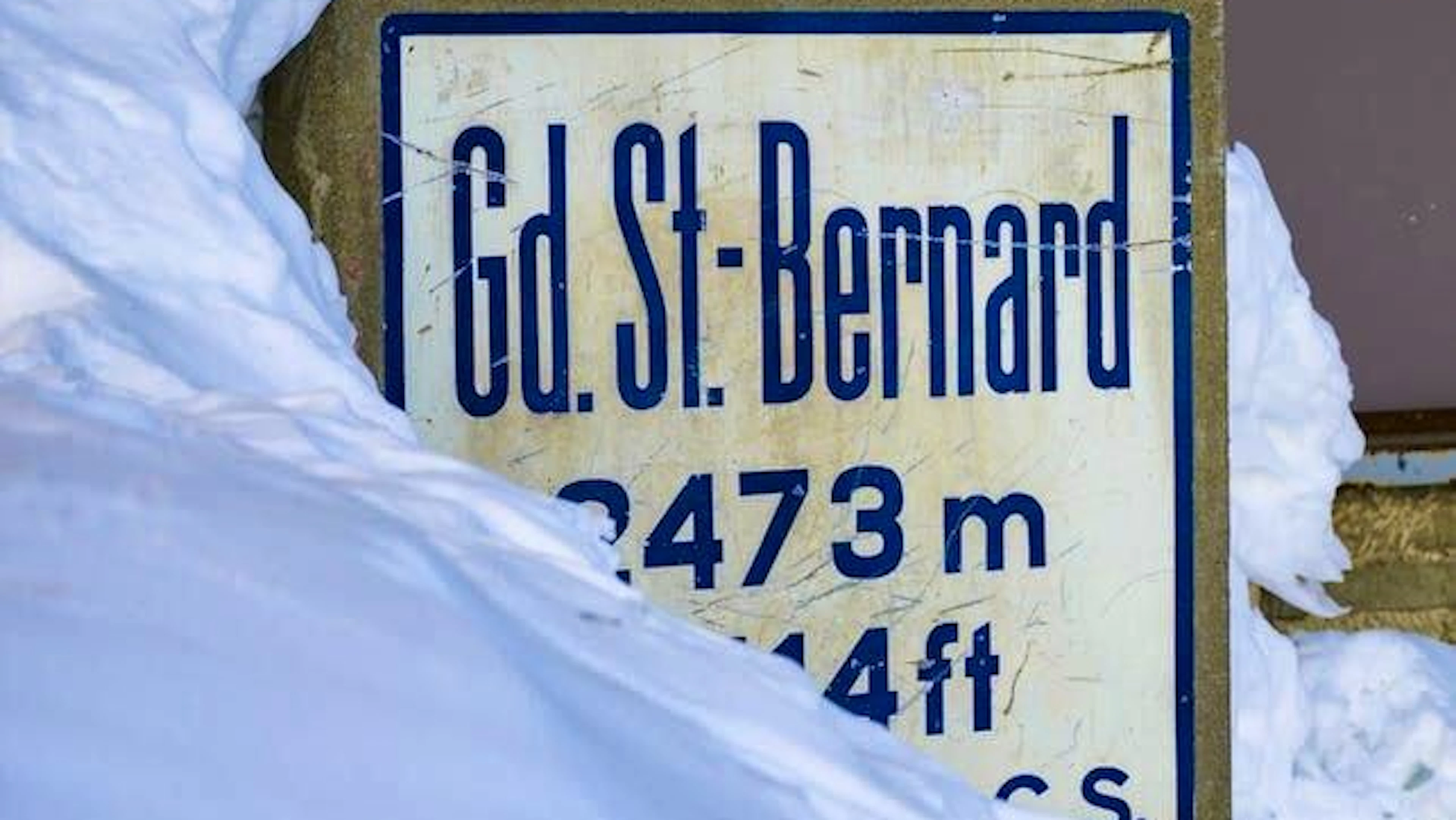 Sul Colle del Gran San Bernardo: 2°C sorprendentemente miti alle 14:00 (Archivio)