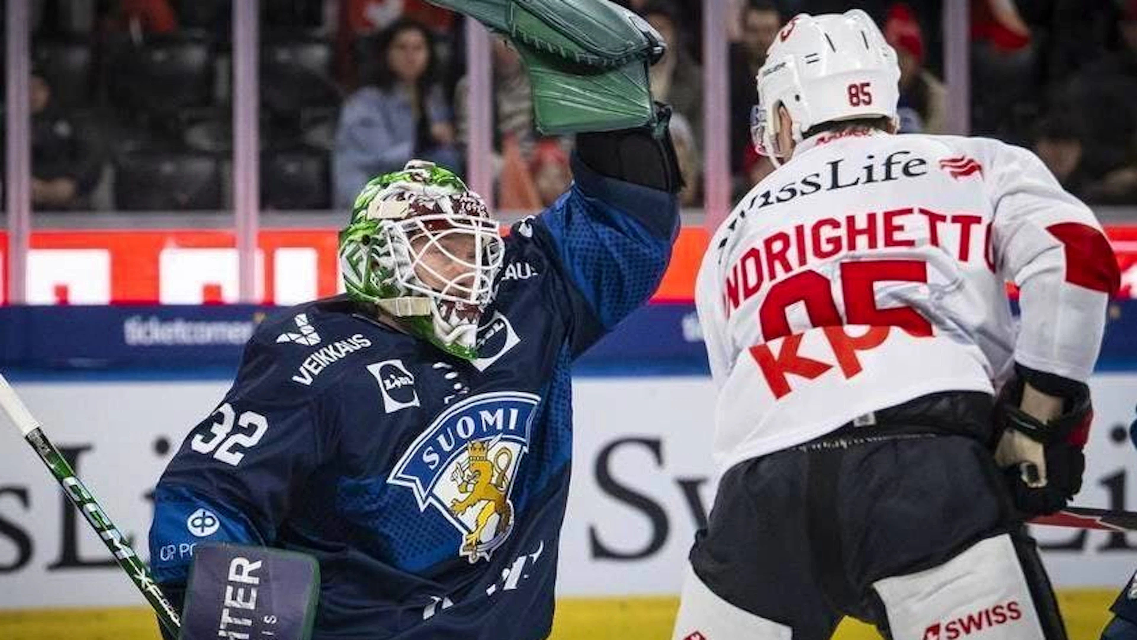 Nulla da fare per la Svizzera agli Swiss Ice Hockey Games.