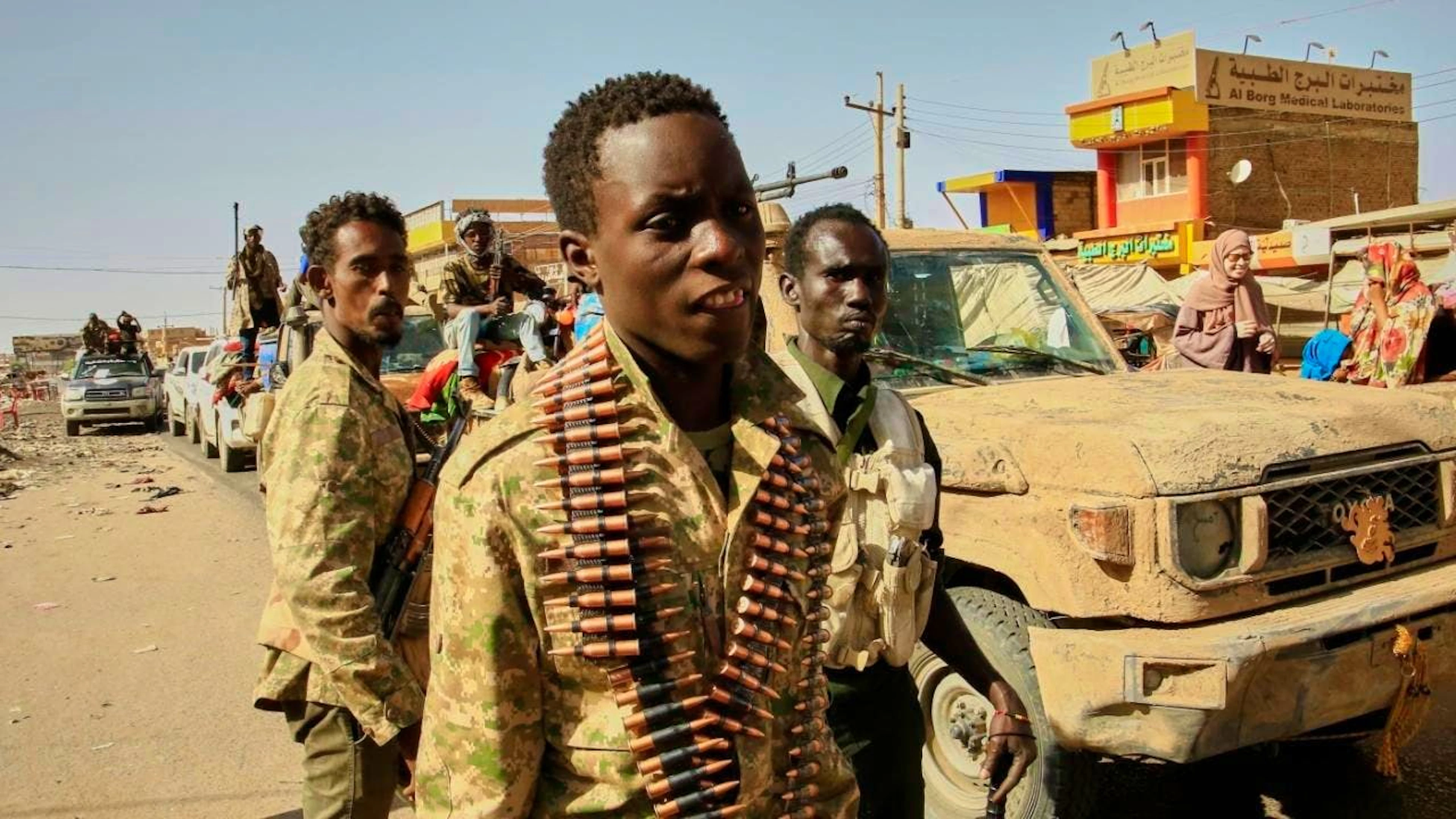 Soldati sudanesi in forze nel sud del paese. (Foto d'archivio)