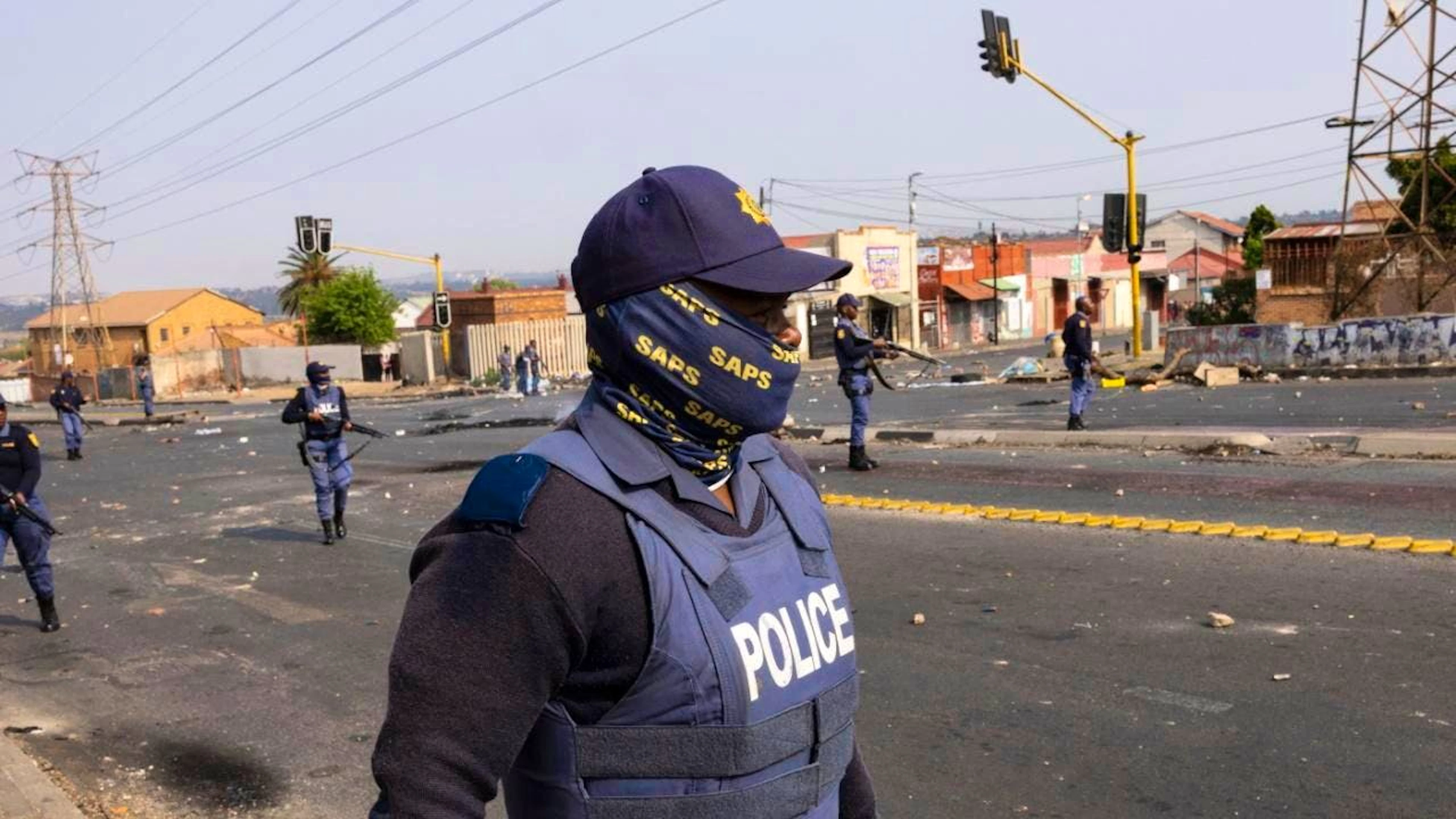 Poliziotti sudafricani (immagine illustrativa)
