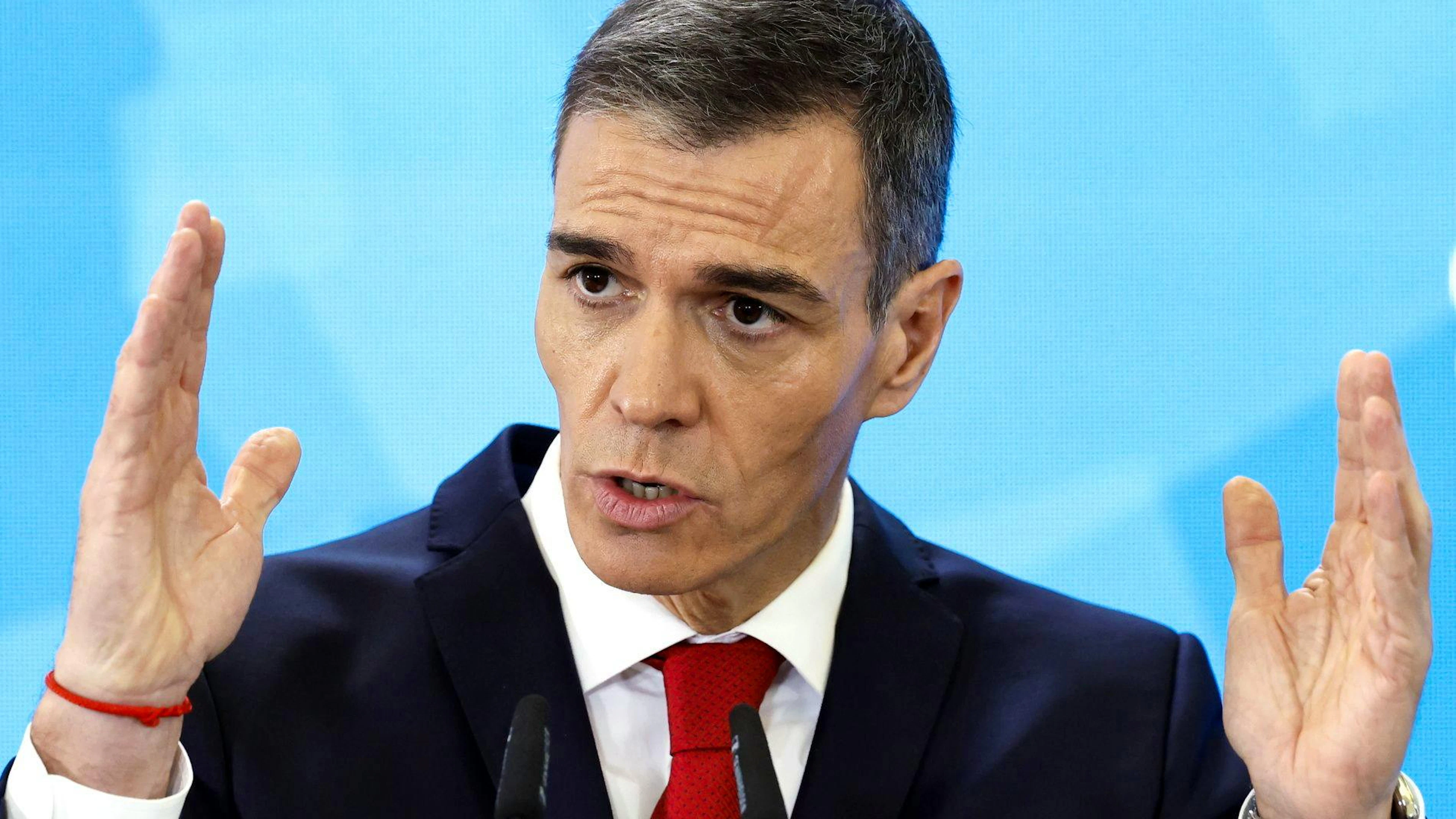 Il primo ministro spagnolo Pedro Sanchez