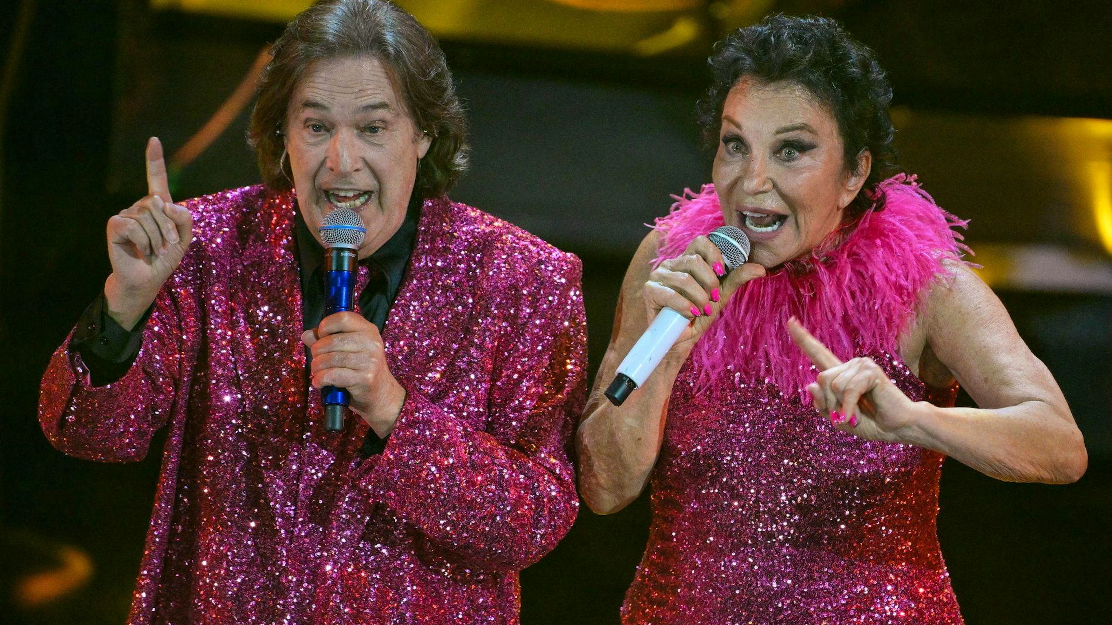 I Ricchi e Poveri, Angelo Sotgiu e Angela Brambati (foto d'archivio).