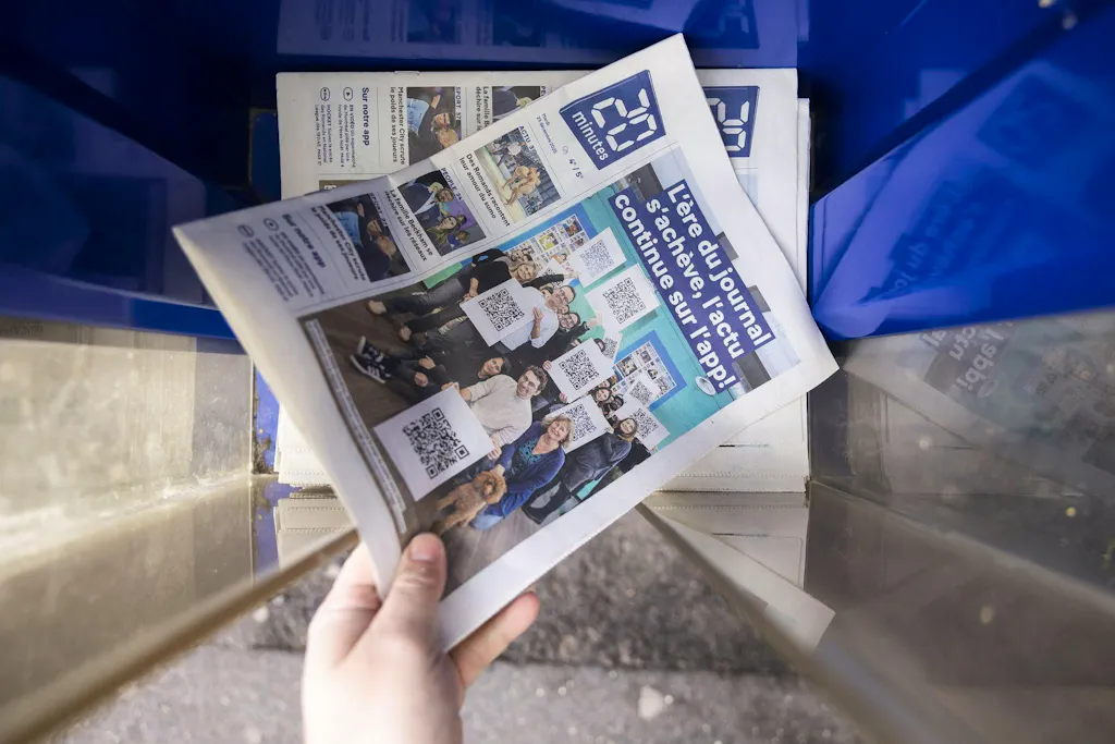 La dernière édition papier de 20 minutes, c'est aujourd'hui