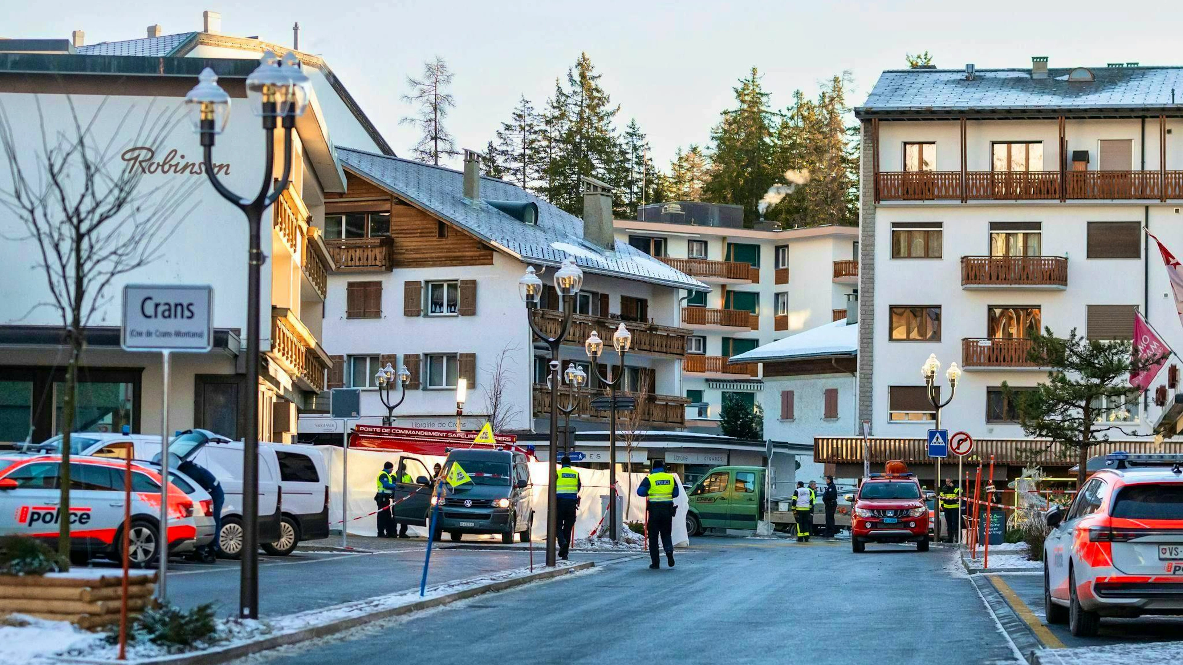 The police are calling it a "serious incident".