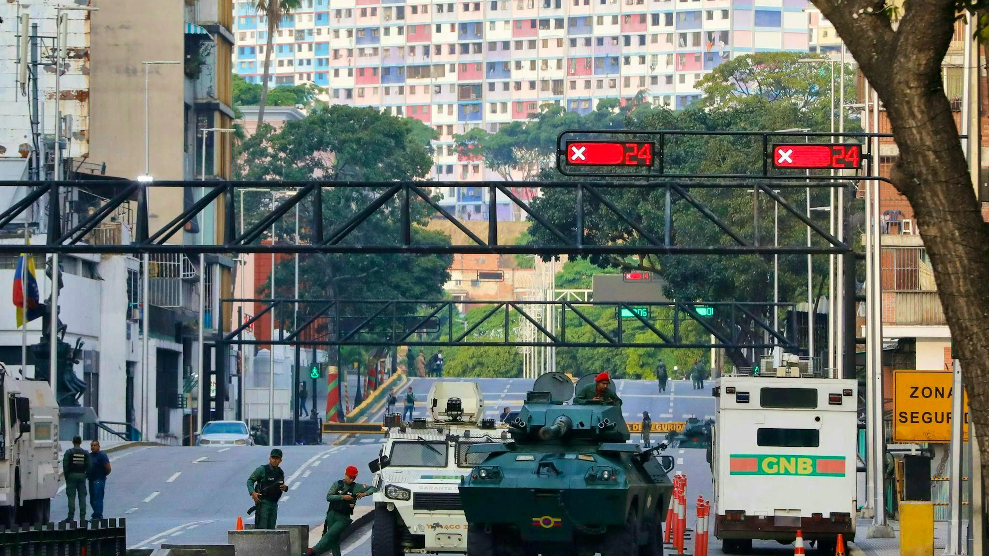 The USA has carried out military strikes in Venezuela.