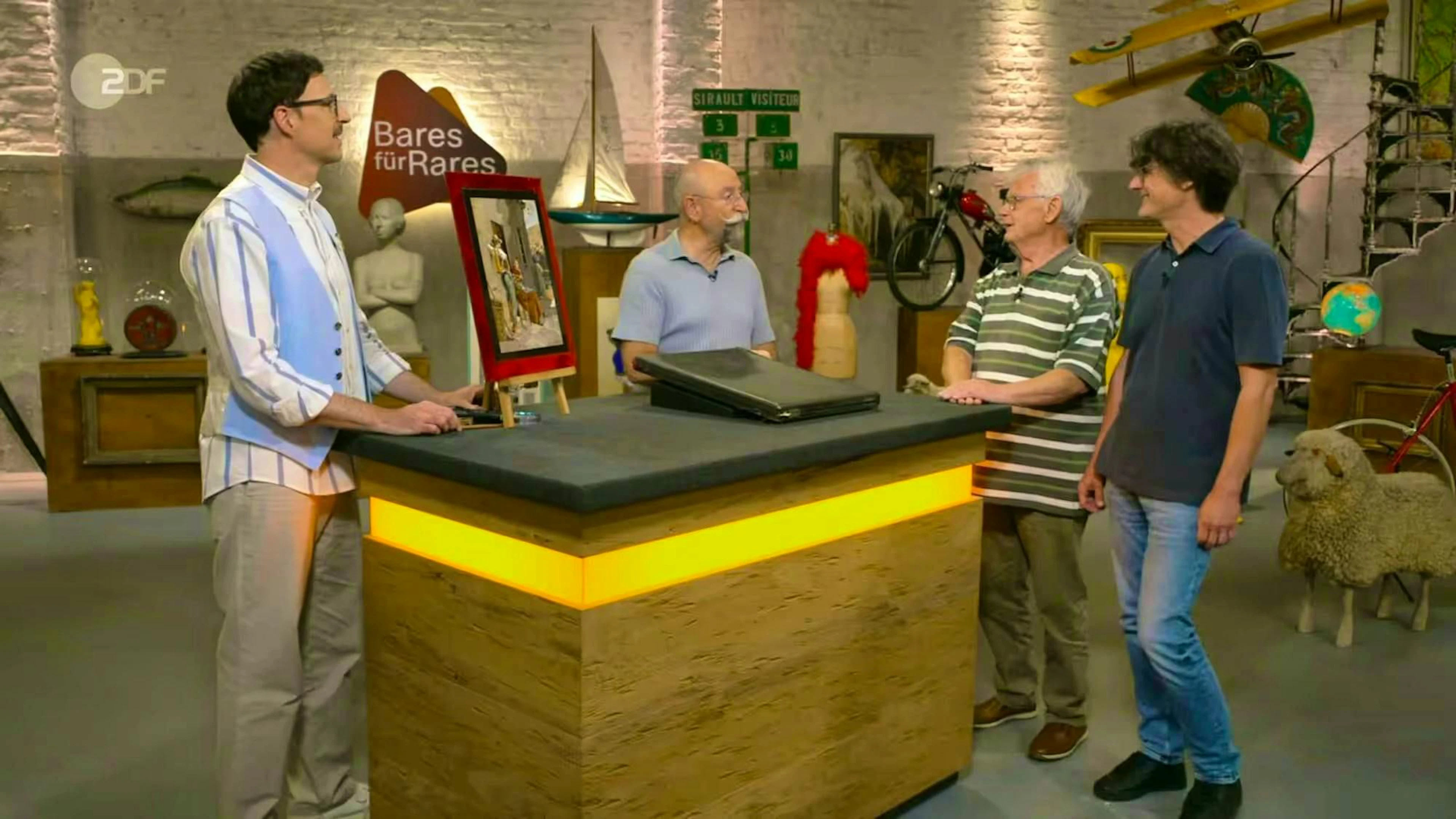 Andreas and his father brought a souvenir to Cologne that turned out to be a stone mosaic of the highest quality.