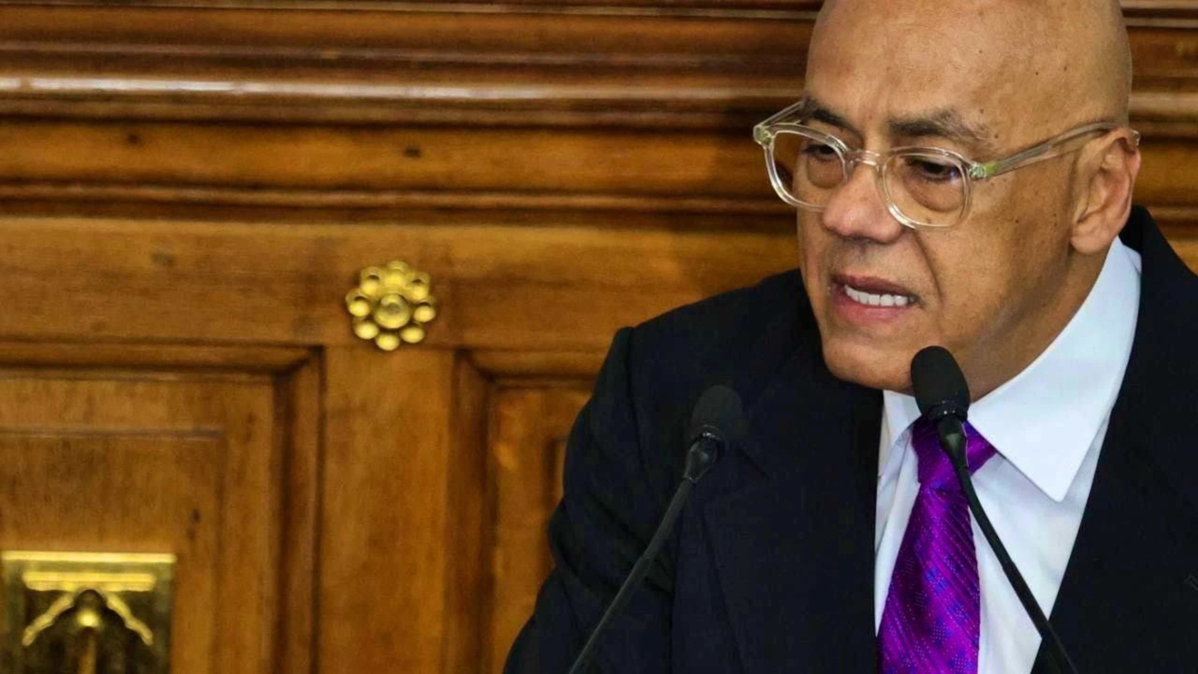 The Venezuelan parliamentary president Jorge RodrÌguez. Photo: Stringer/dpa