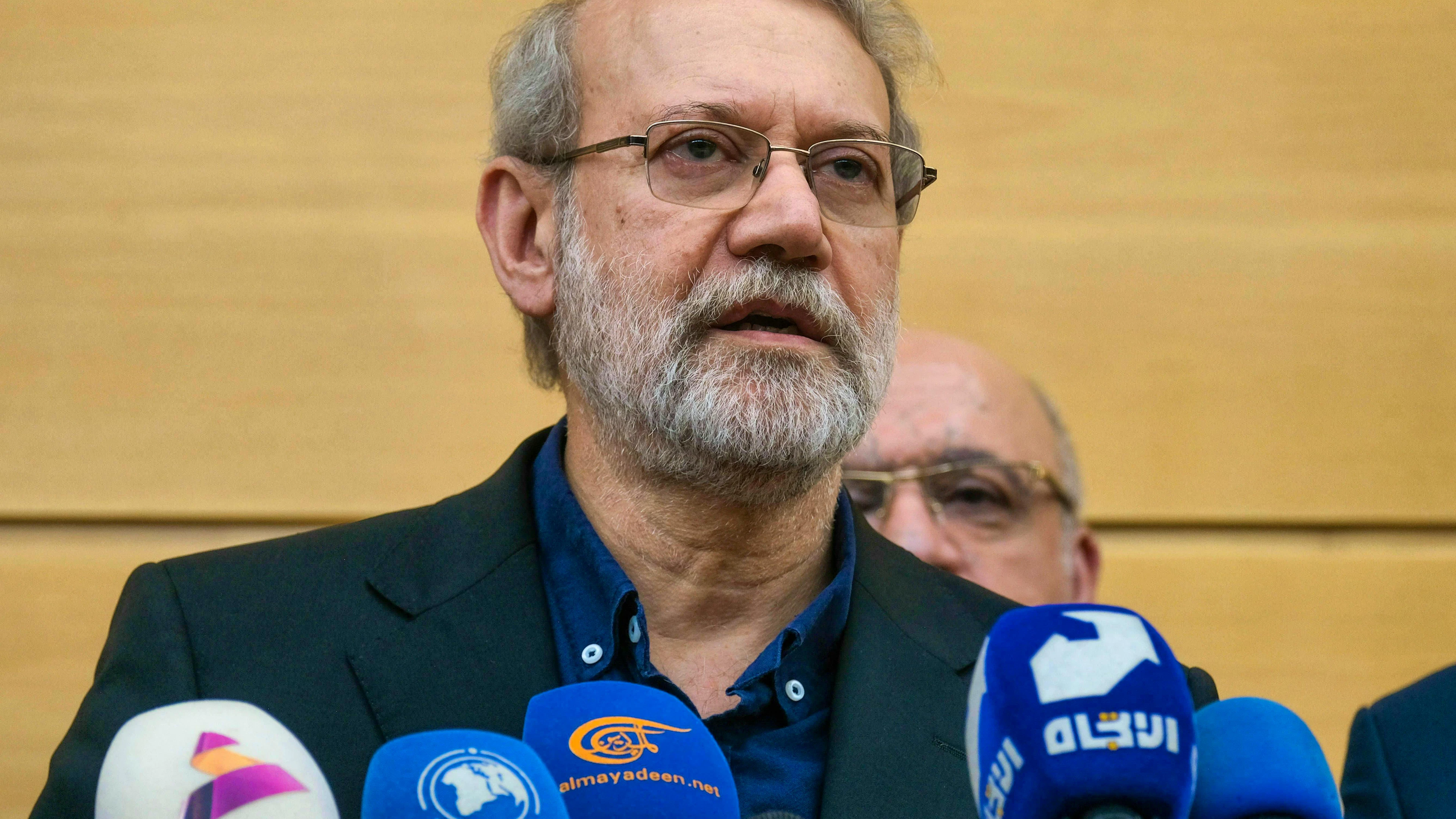 Ali Larijani is head of the National Security Council.