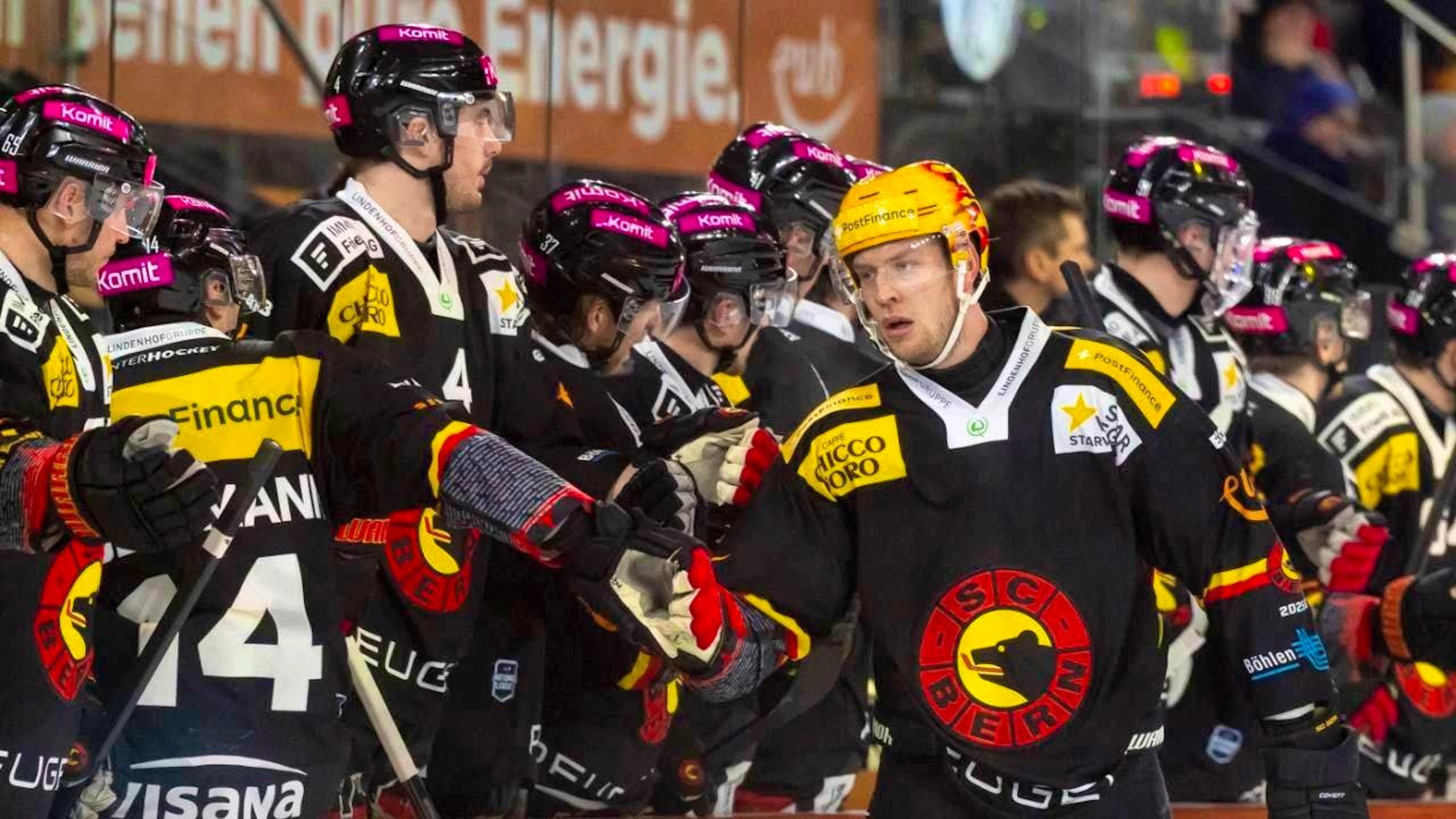 A goal, a kingdom for a goal: Victor Ejdsell can't really be happy about SC Bern's first home goal of the year - and after 187 minutes. It remains the only success in the 1:4 loss against Lugano