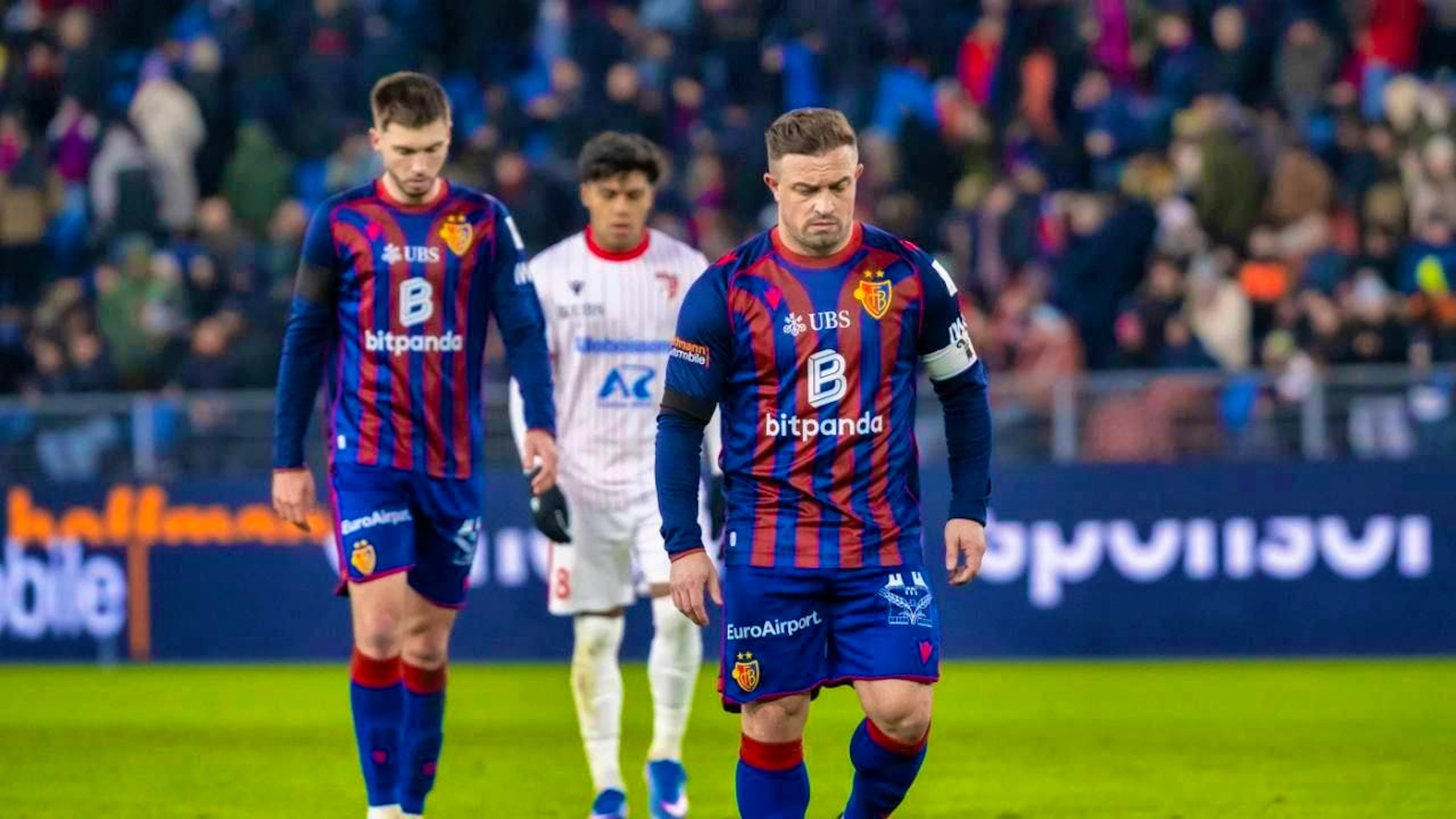Basel's Xherdan Shaqiri had to settle for a point at home against Sion