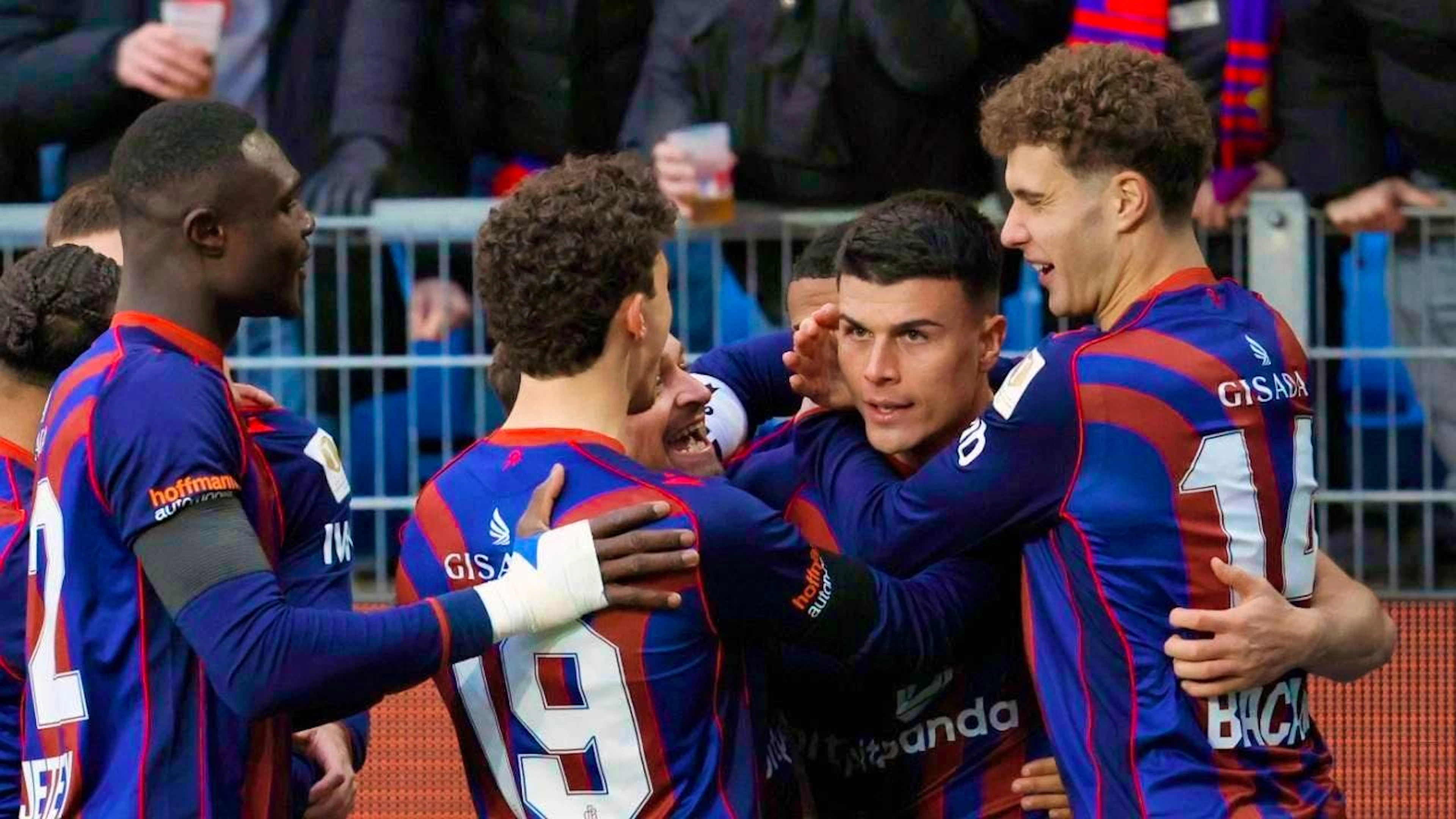 Flavius Daniliuc had given Basel the perfect start to the game
