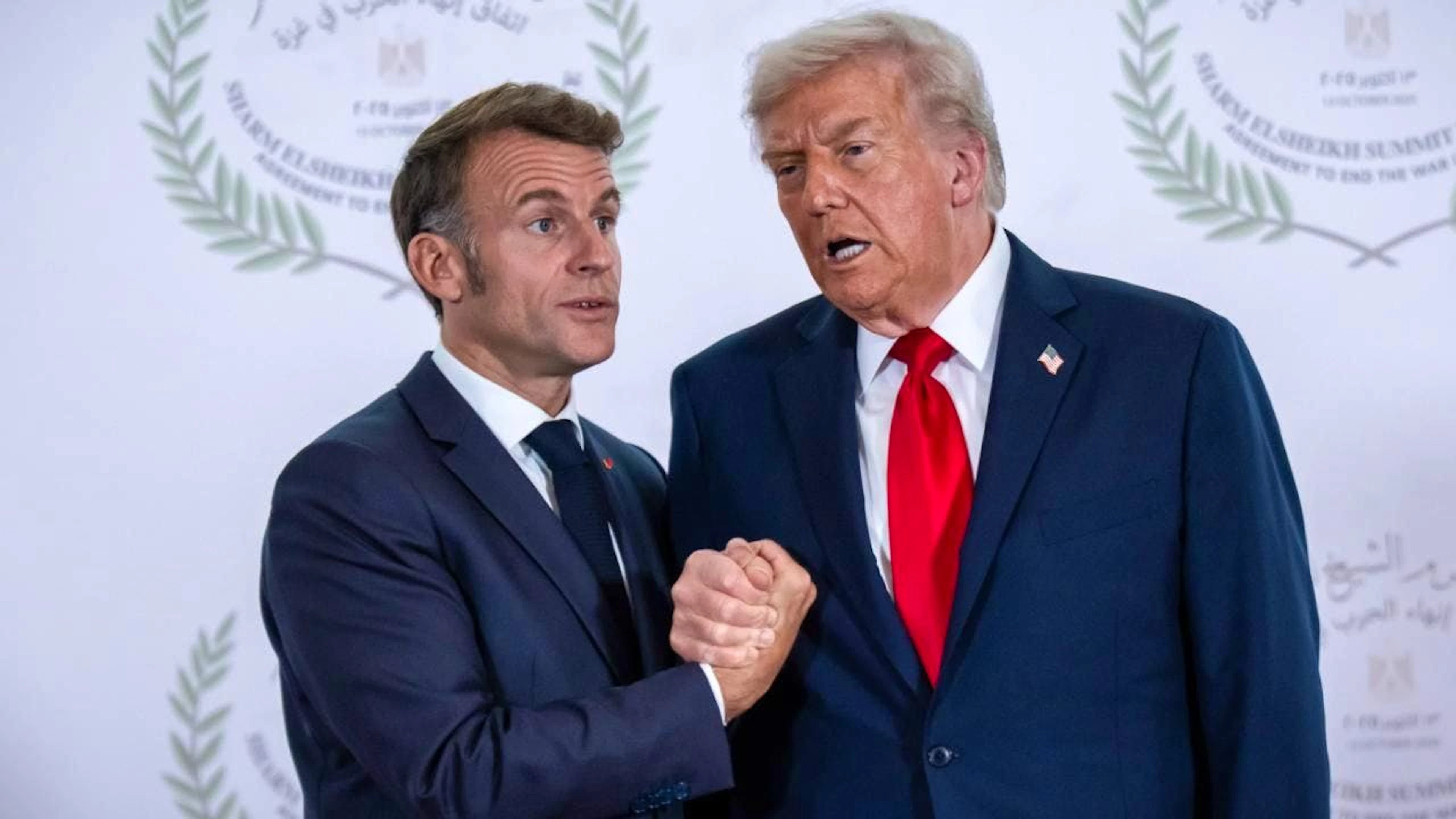 Macron und Trump haben das Heu nicht immer auf der gleichen Bühne.