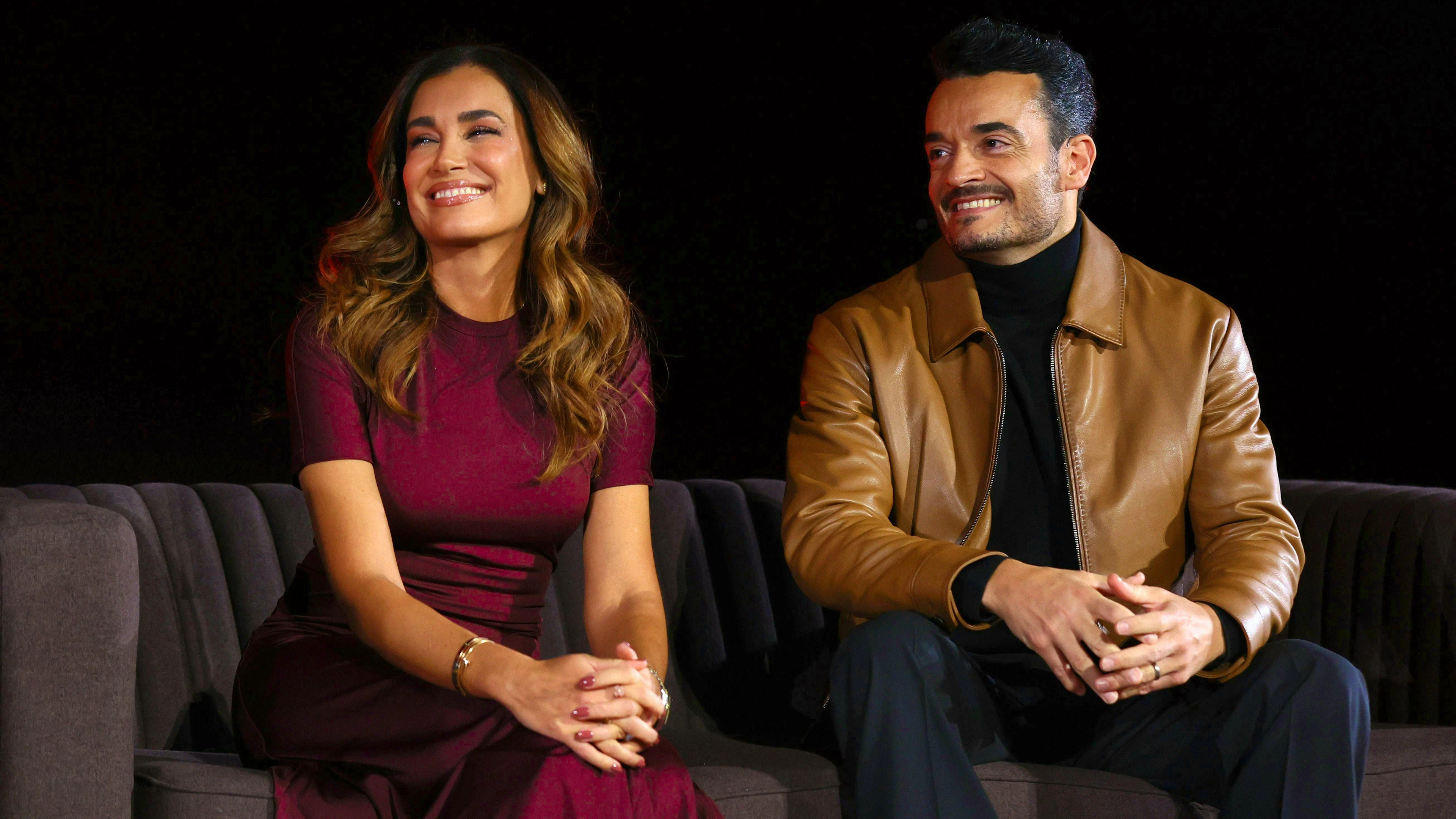 Jana Ina and Giovanni Zarrella spoke about their new series in Berlin on Wednesday.
