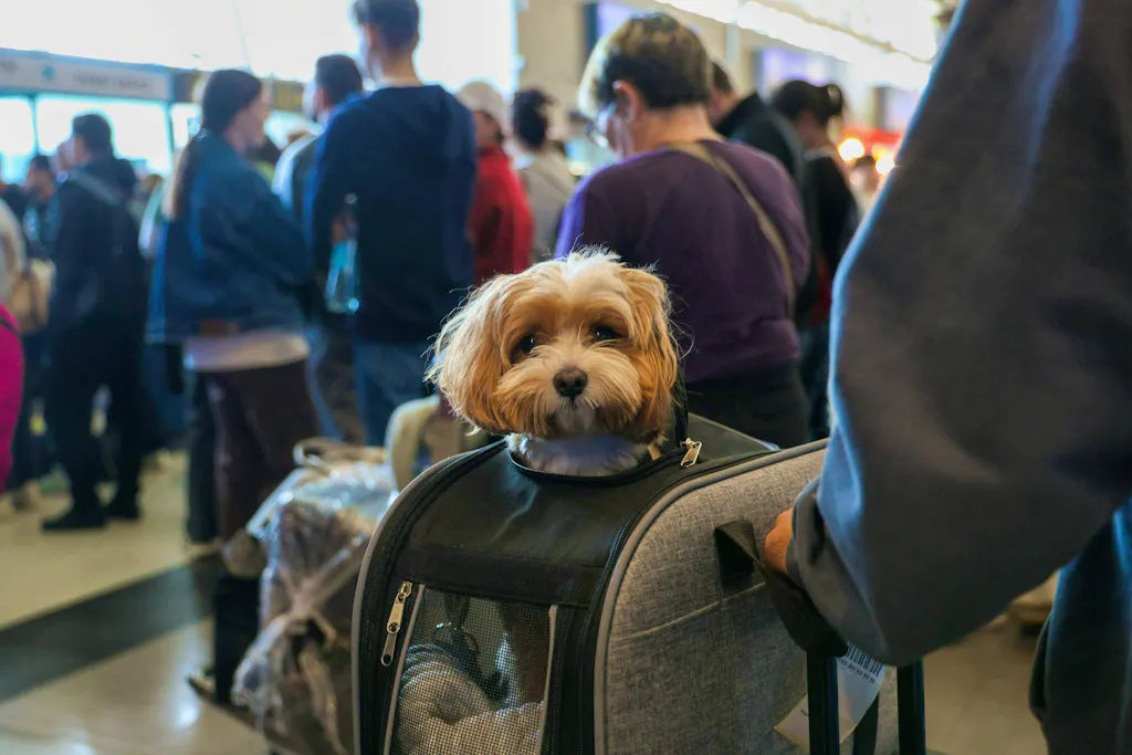 Unruly Swiss passenger lets dog out of transport box - CHF 791 fine