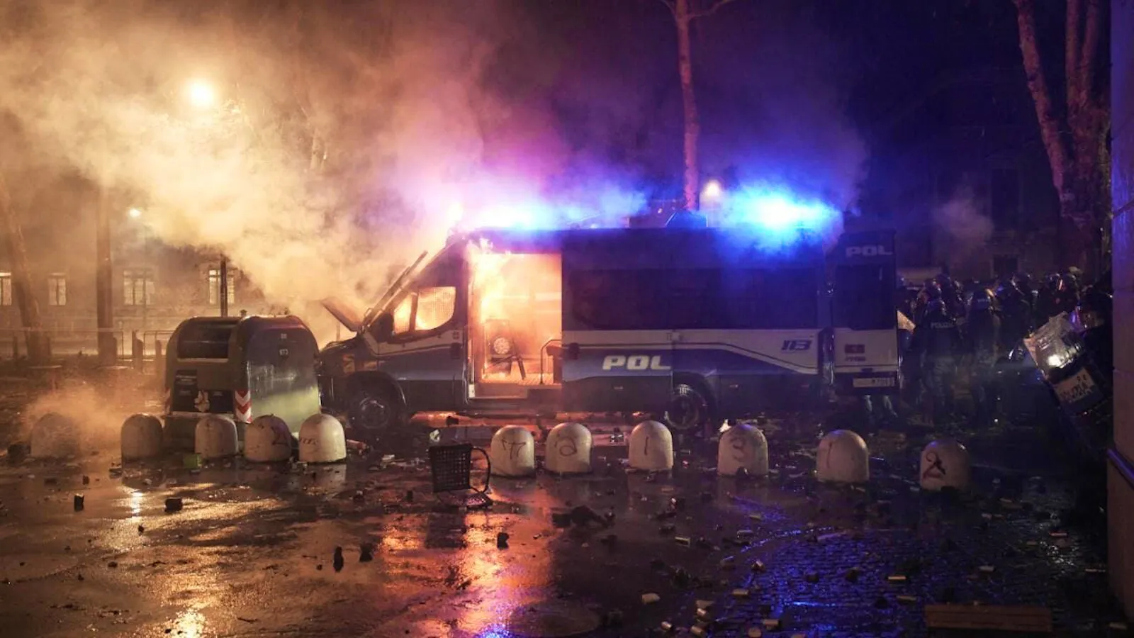 Krawalle in Turin: Verletzte und Festnahmen